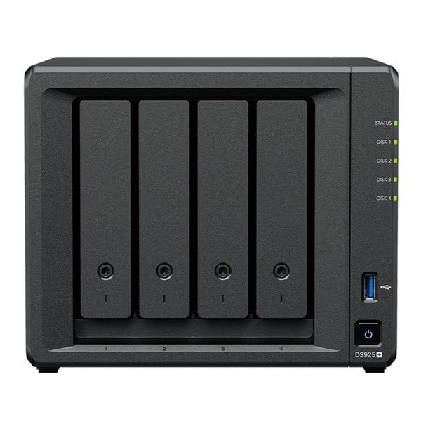 SYNOLOGY 4diskli Ryzen V1500B-16GB RAM-2-2.5GbE Nas Server DS925 PLUS (51848)