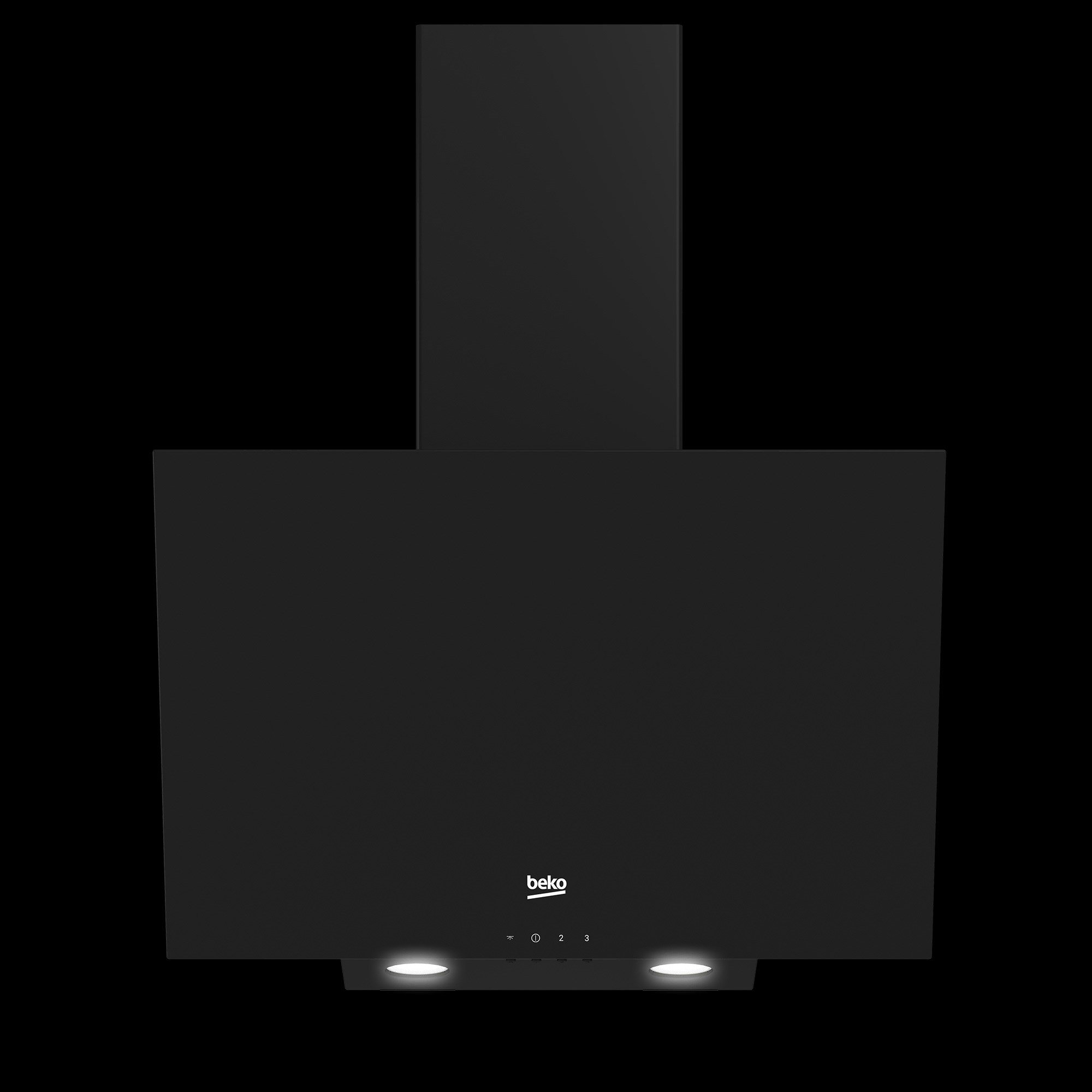 Beko BDE 6030 SR Siyah Duvar Tipi Davlumbaz