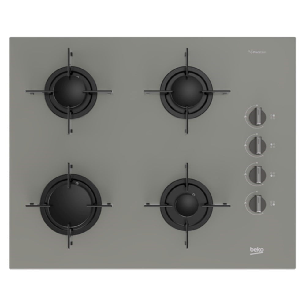Beko BOCD T 6510 EG Gri Cam Ankastre Ocak