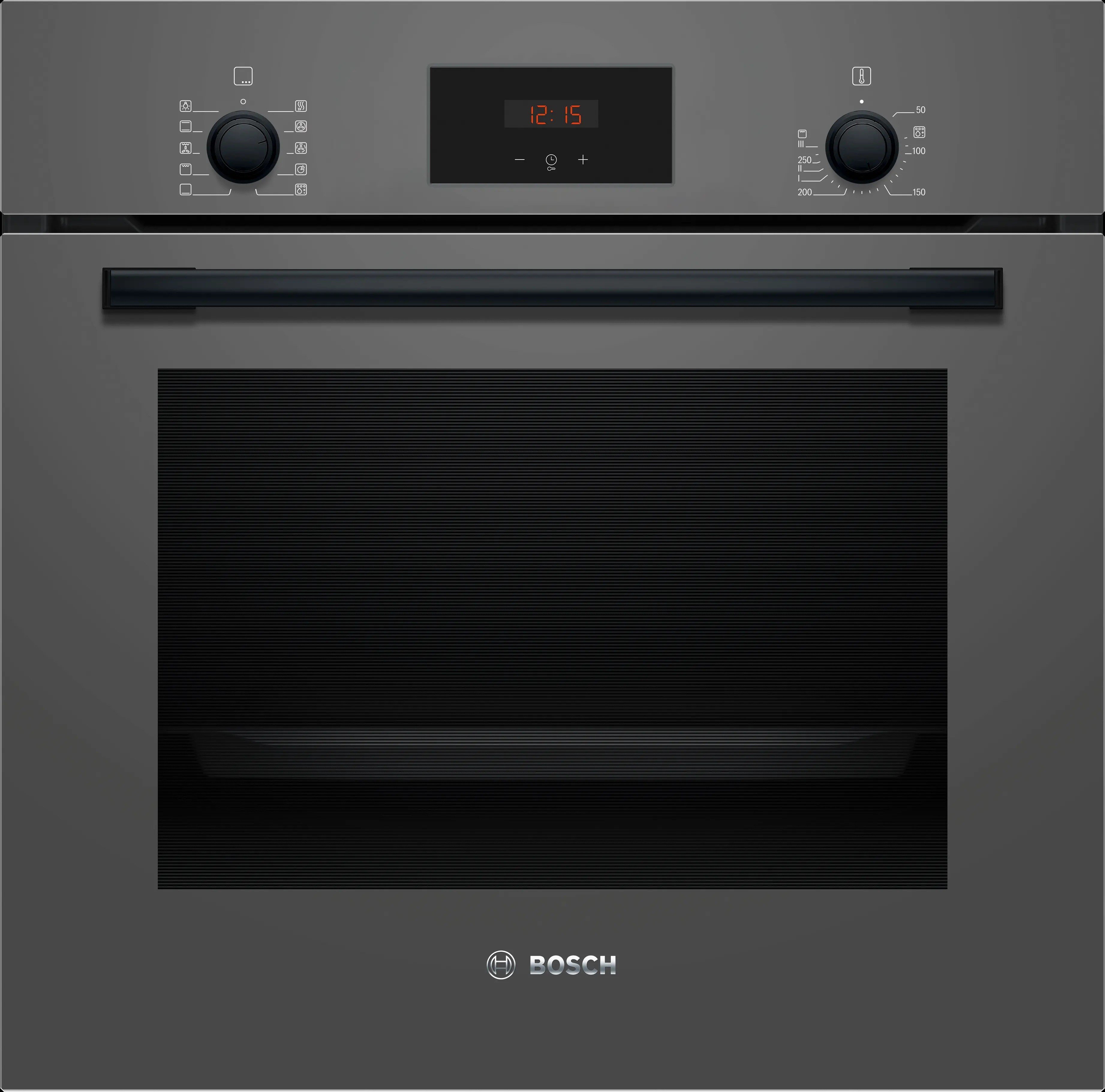 Bosch HBF512BH1T Antrasit Gri 66 lt Ankastre Fırın