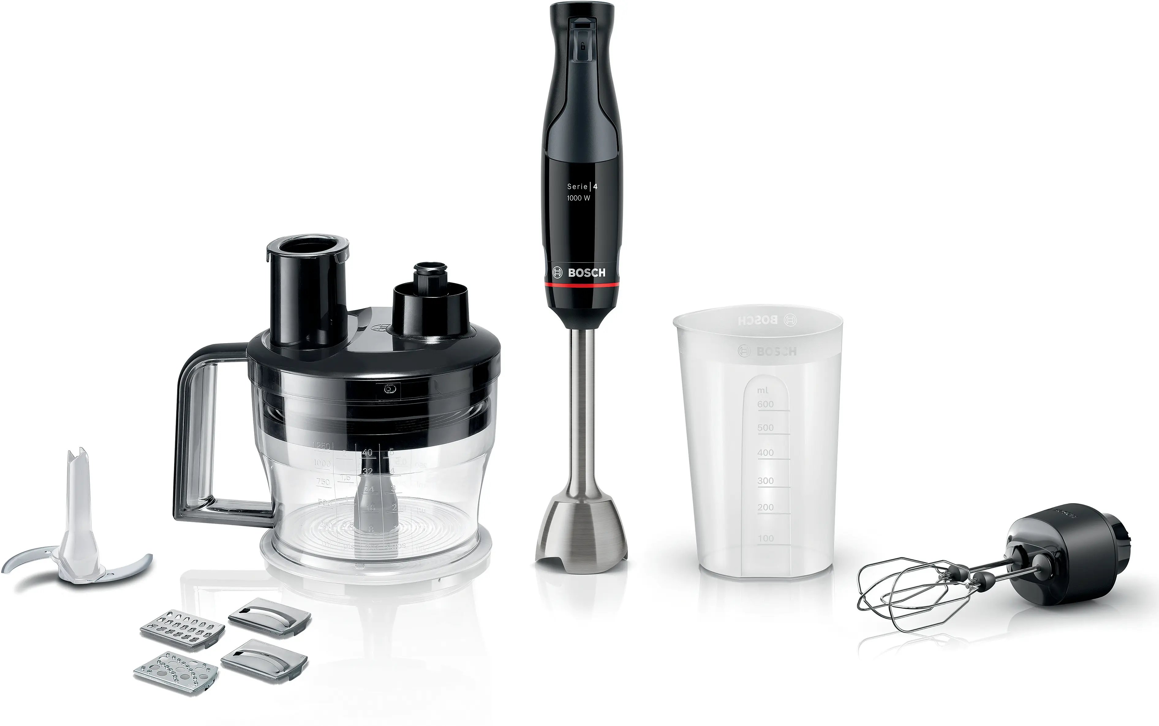 Bosch MSM4B674 Serie 4 Ergomaster 1000 W El Blender Seti