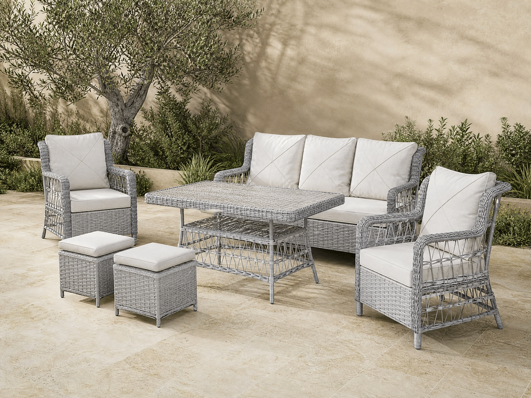 Ebru-2 Rattan Bahçe Takımı