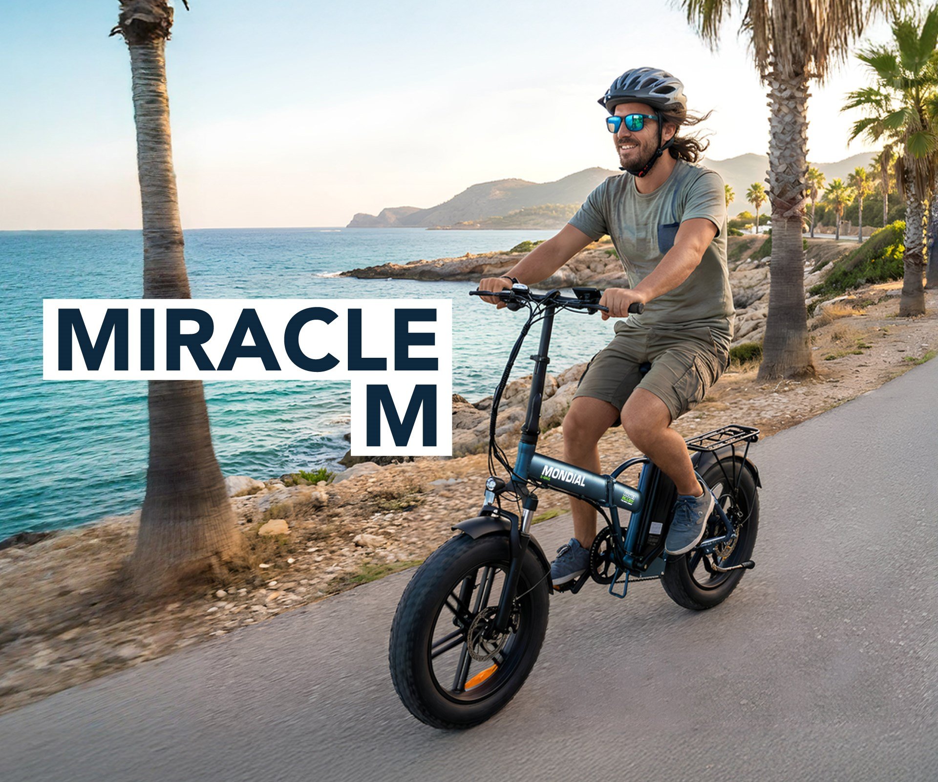 Mondial Miracle M Elektrikli Bisiklet - Yeşil