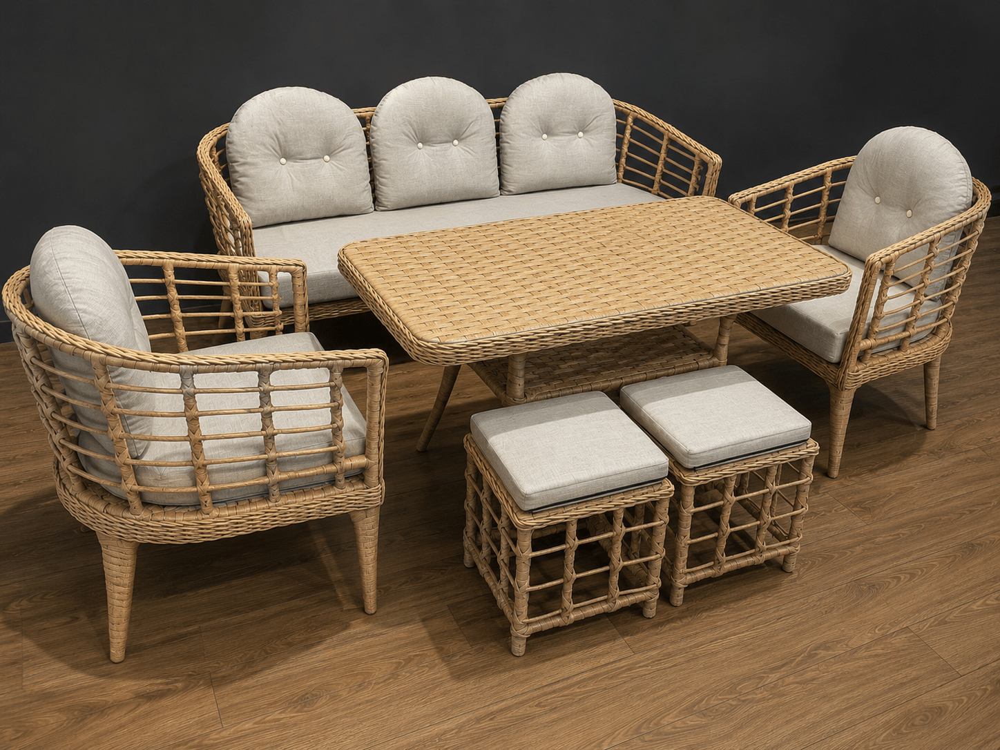 stella rattan takımı