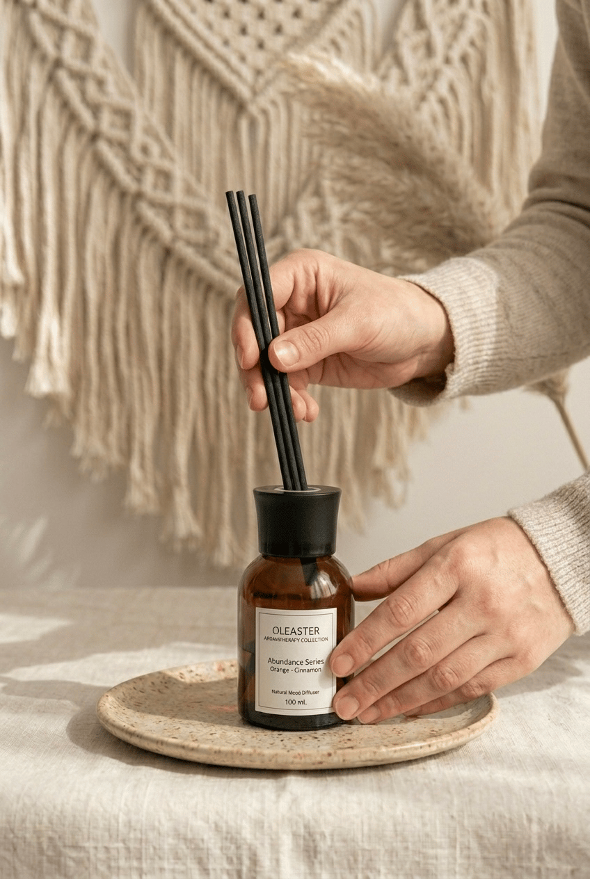 BOLLUK BEREKET AROMATERAPİK ÇUBUKLU ODA KOKUSU 100 ML