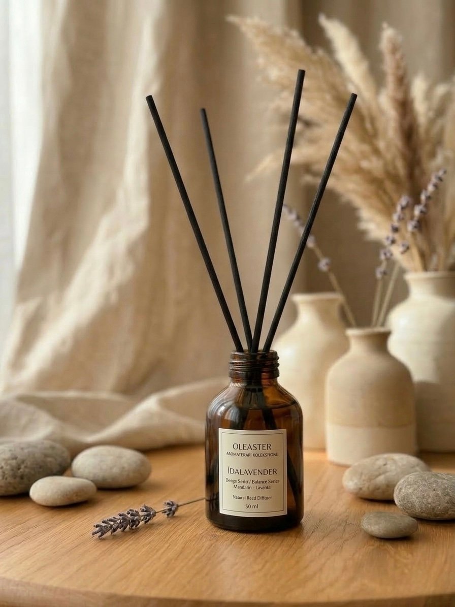 DENGELEYİCİ AROMATERAPİK ÇUBUKLU ODA KOKUSU 50 ML