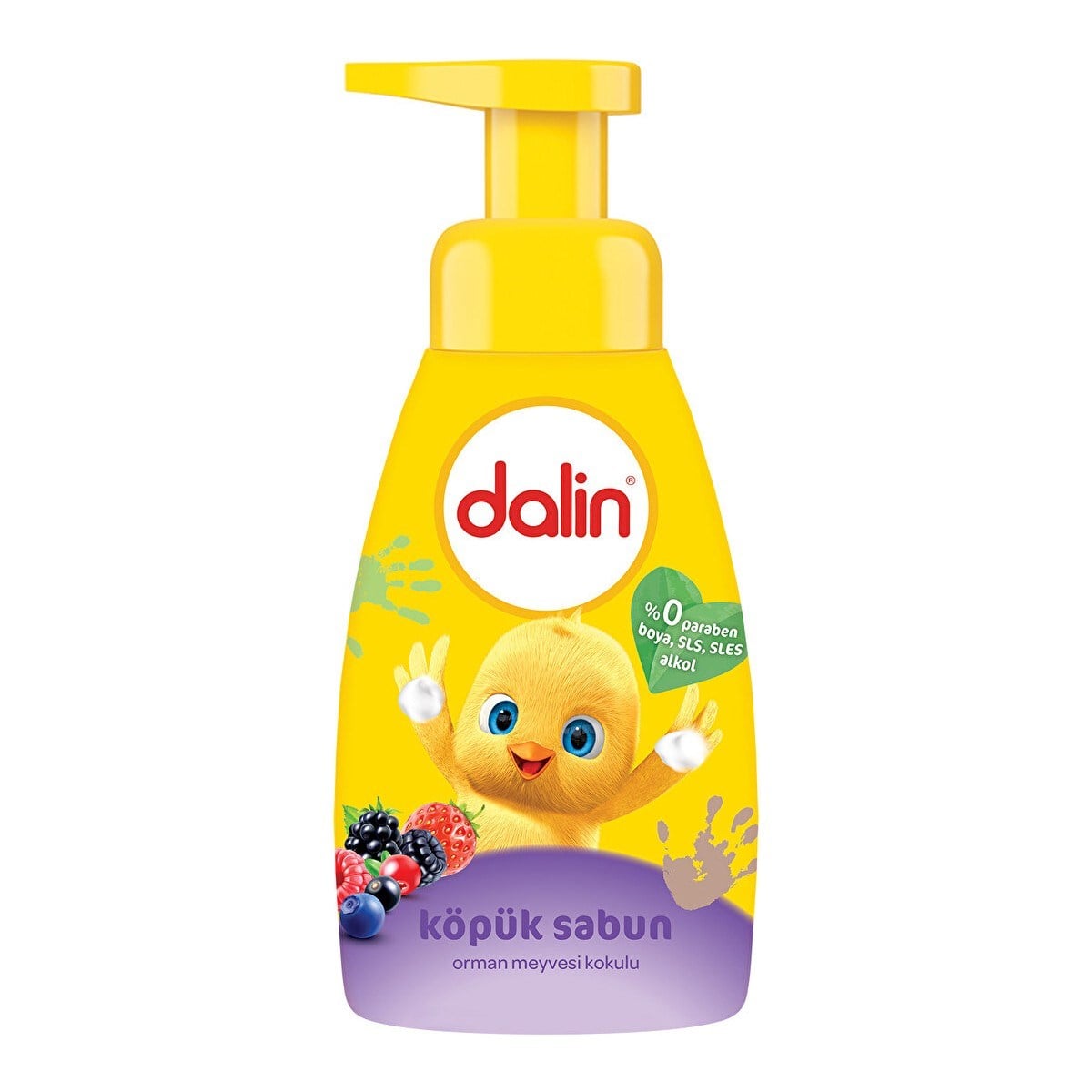 Bebek Banyo Köpük Sabunu 200 ml Orman Meyvesi Aromalı Hipoalerjenik ve Güvenli