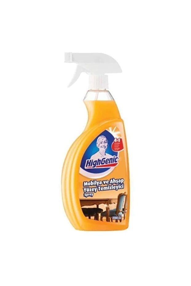 Highgenic Ahşap & Mobilya Temizleyici Sprey 1000ml