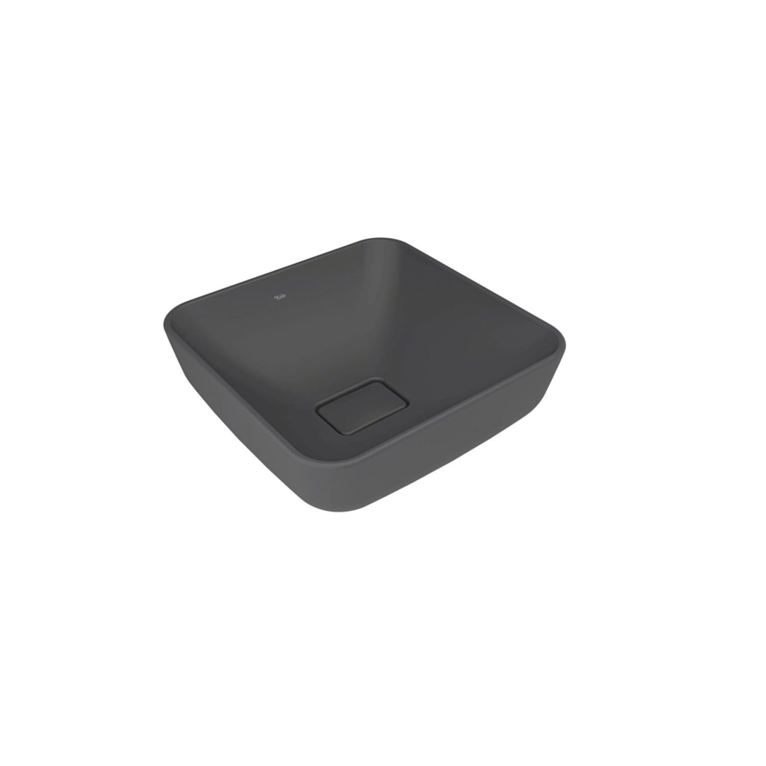 310200200594 ZERO 2.0 40X40 KARE ÇANAK LAVABO MAT ANTRASİT GRİ