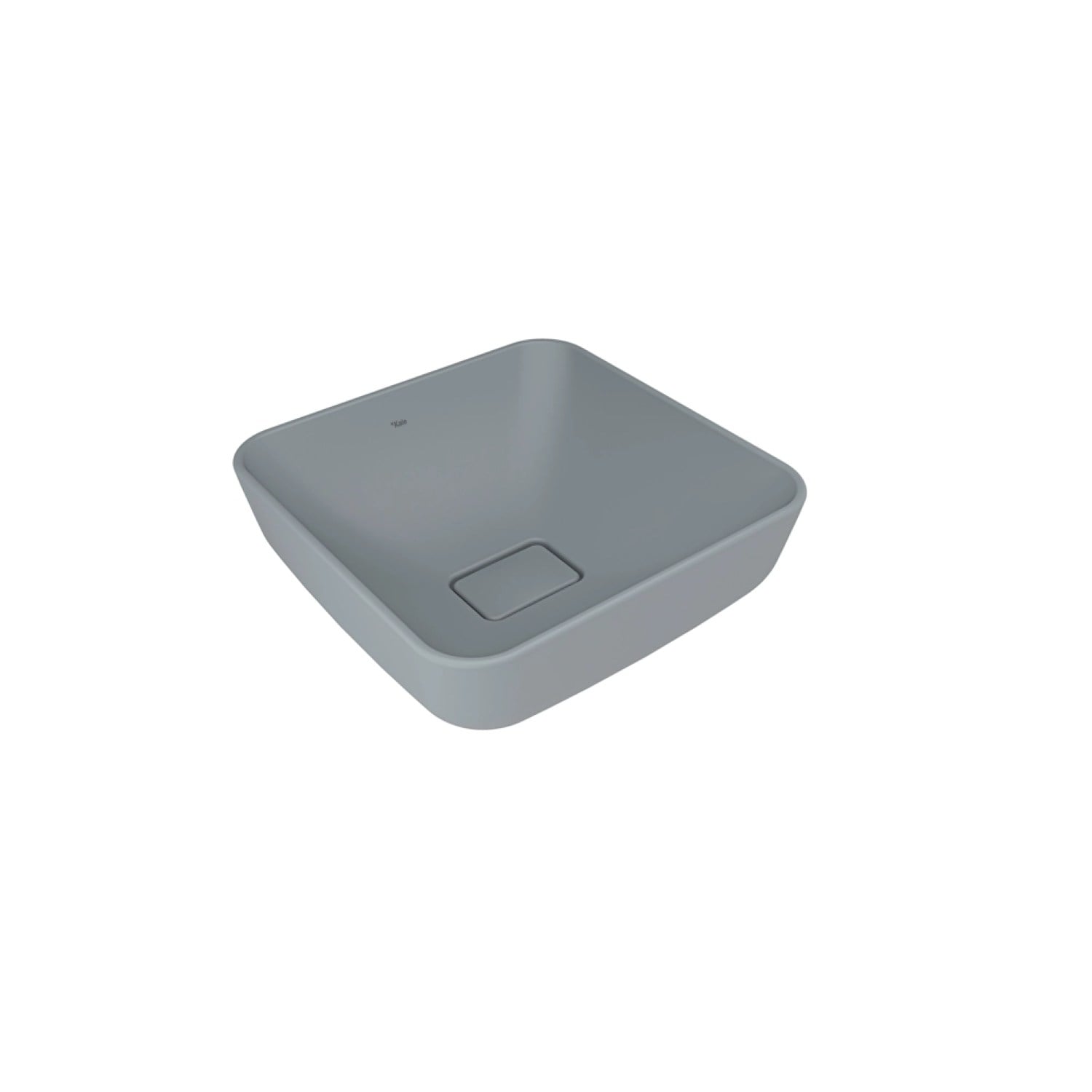 310200200599 ZERO 2.0 40X40 KARE ÇANAK LAVABO MAT TAŞ GRİ