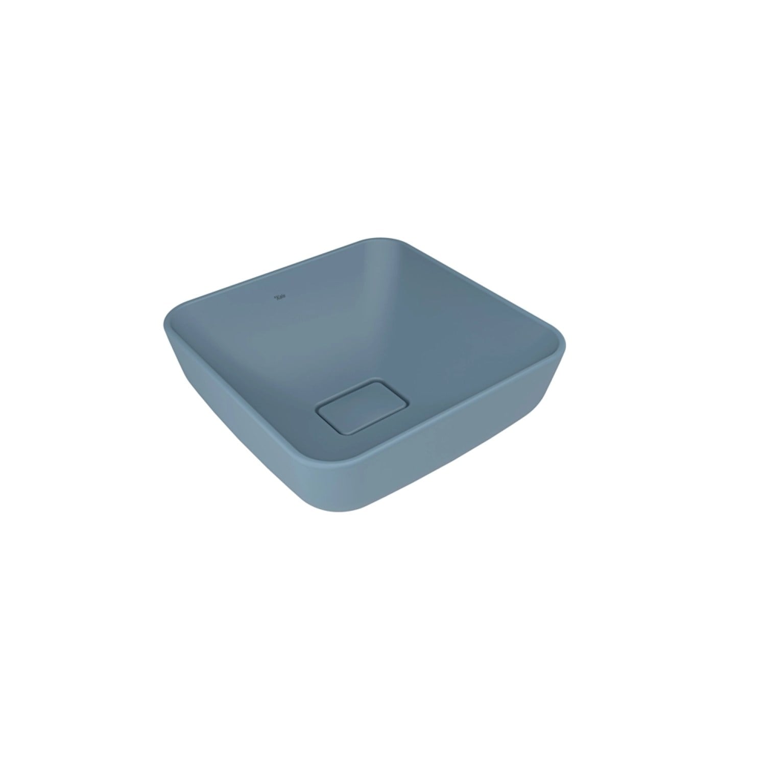 310200200601 ZERO 2.0 40X40 KARE ÇANAK LAVABO MAT MAVİ
