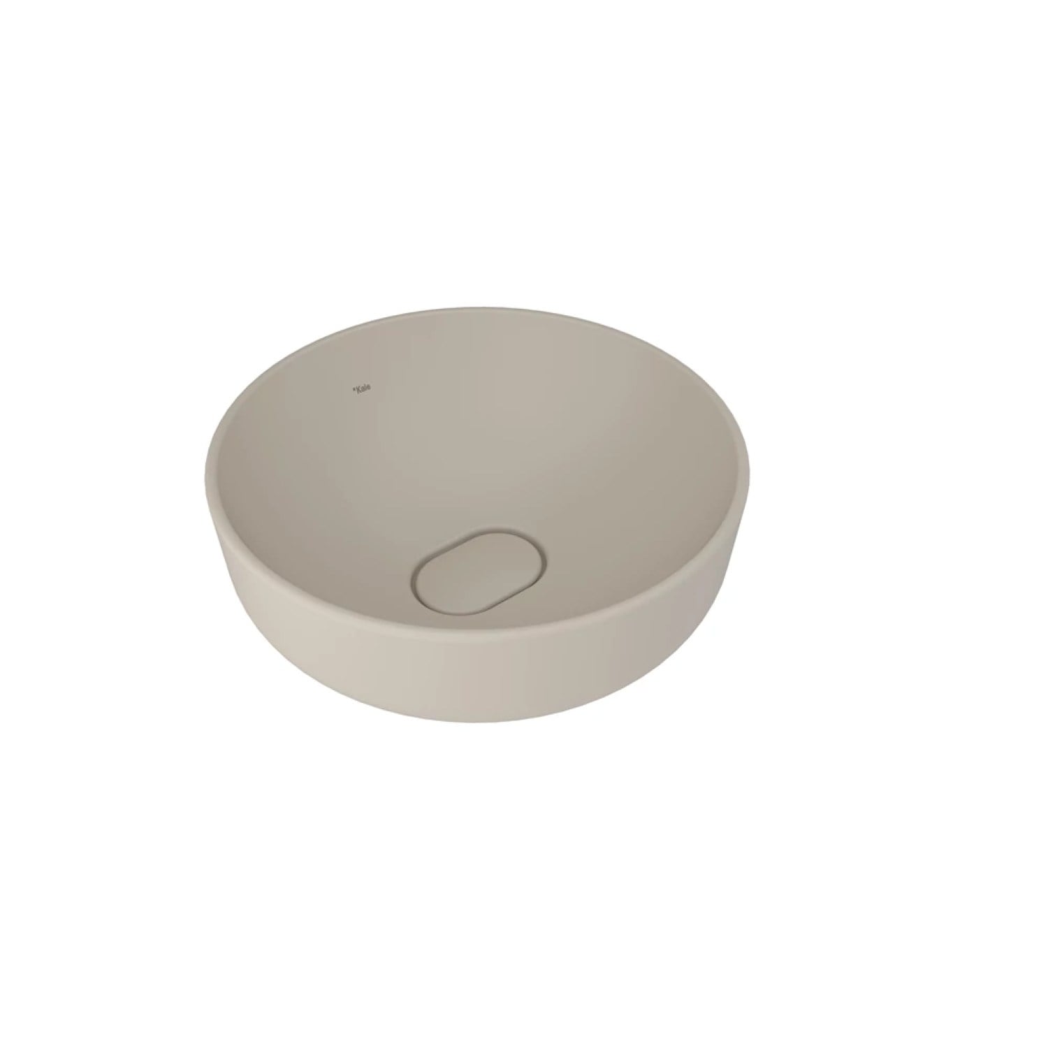 310200200605 ZERO 2.0 Ø40 YUVARLAK ÇANAK LAVABO MAT VİZON