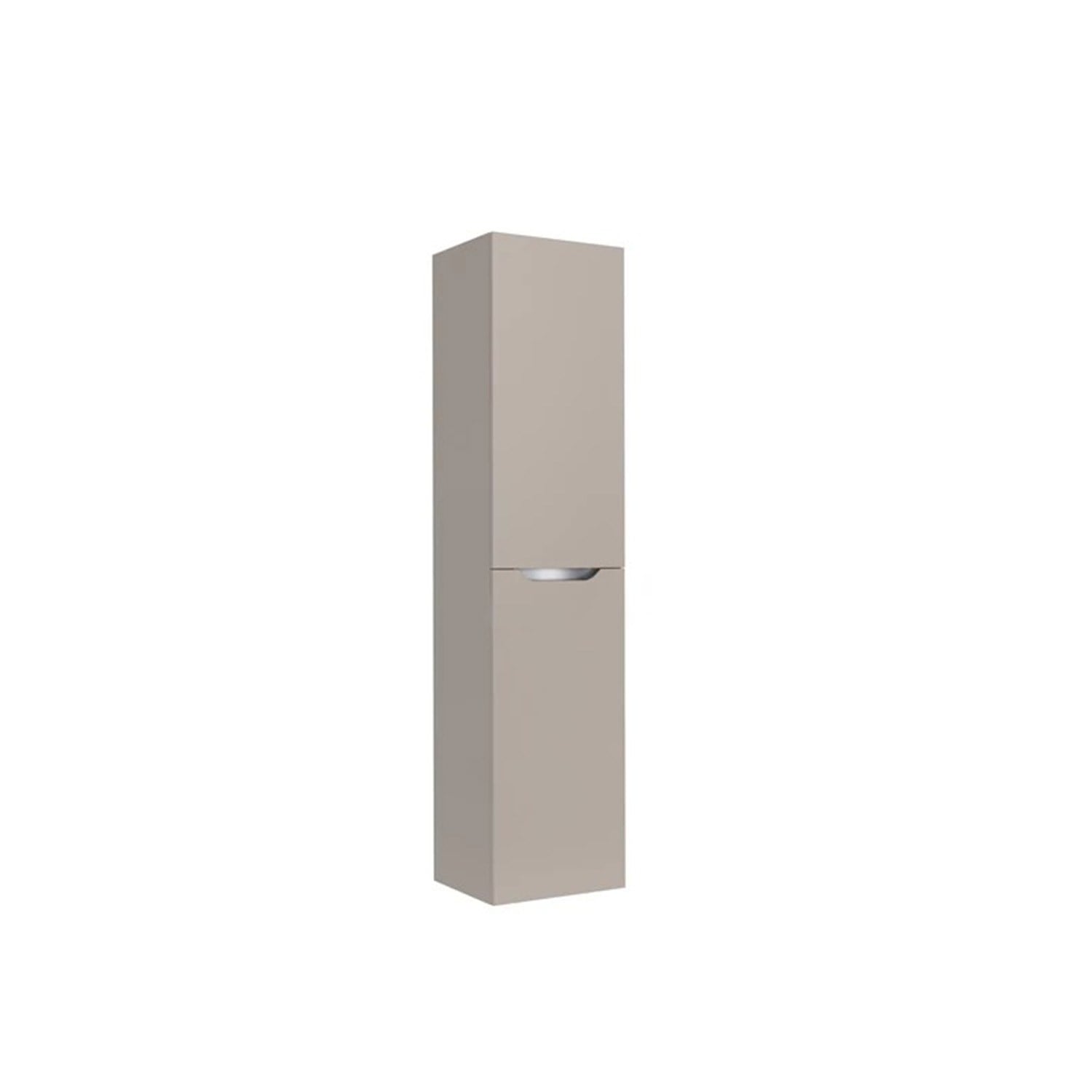 310300100206CASILLA 40 CM BOY DOLABI MAT VİZON SAĞ SEPETLİ