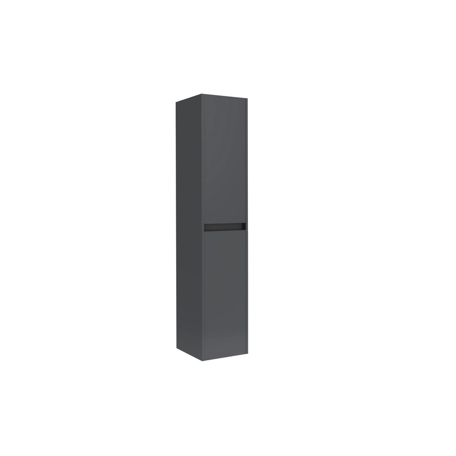 310300101970IDEA 2.0 40 CM PARLAK ANTRASIT BOY DOLABI SEPETLİ