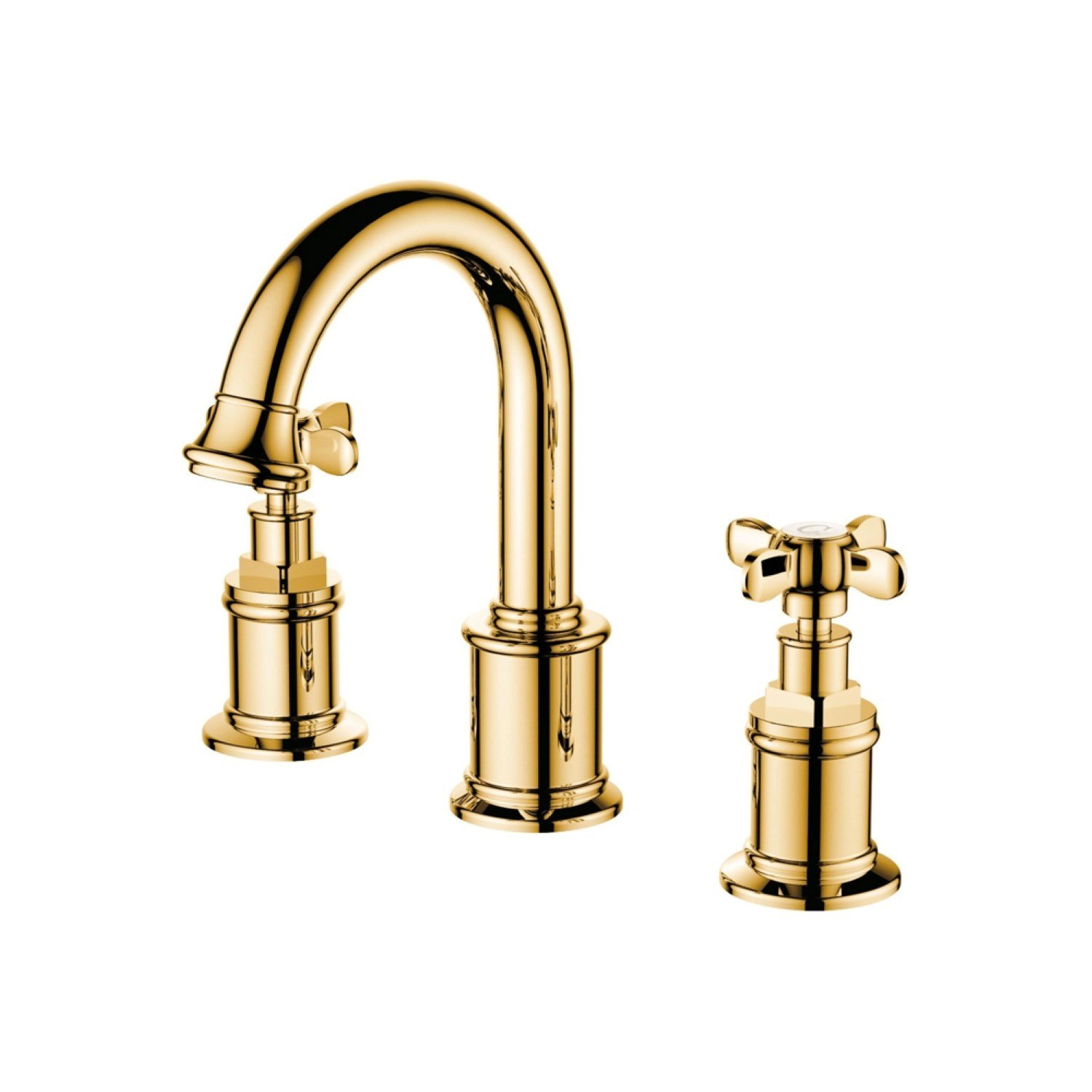 410200500230 VICTORIAN LAVABO BATARYASI (3 DELİKLİ) - ALTIN