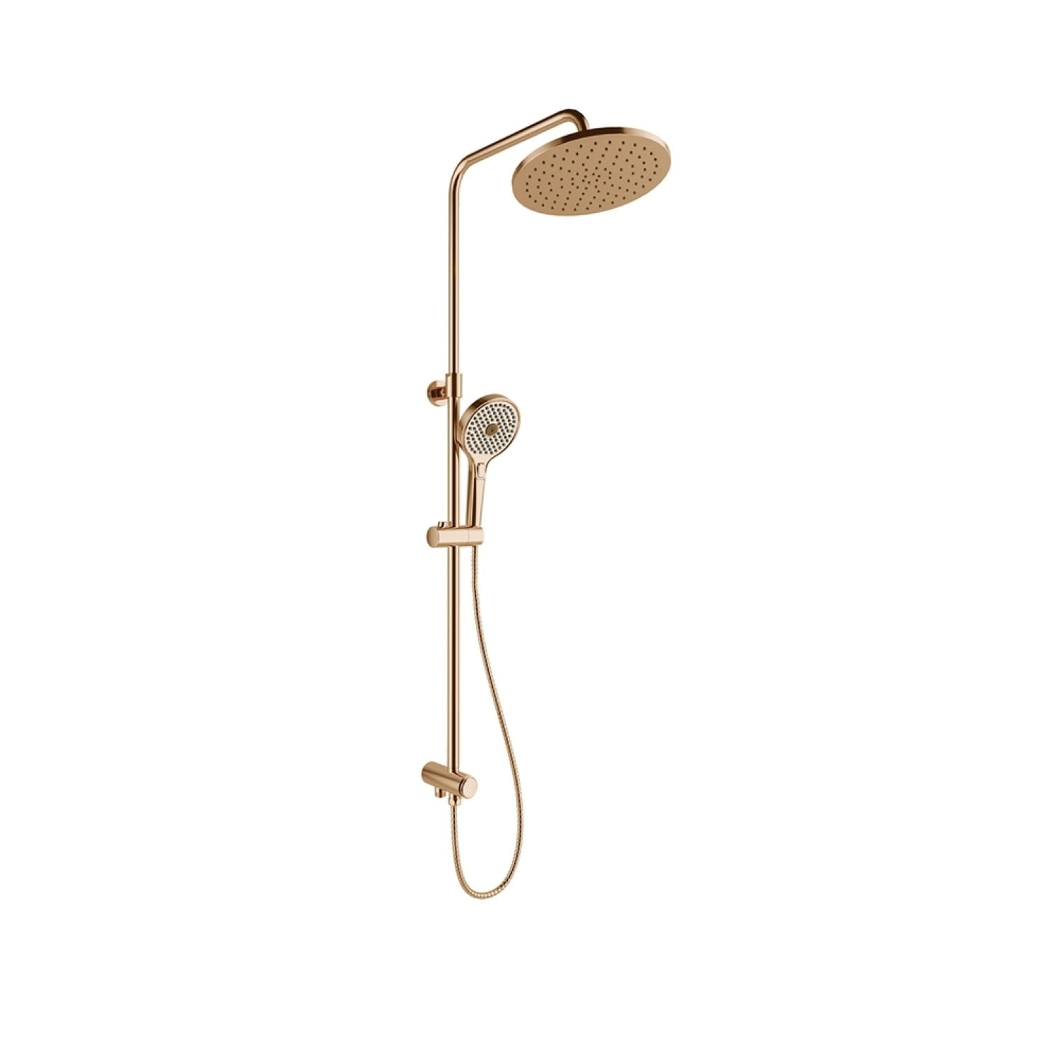 410200505499 RAIN ROUND PUSH BUTTON DUŞ BARI ROSE GOLD