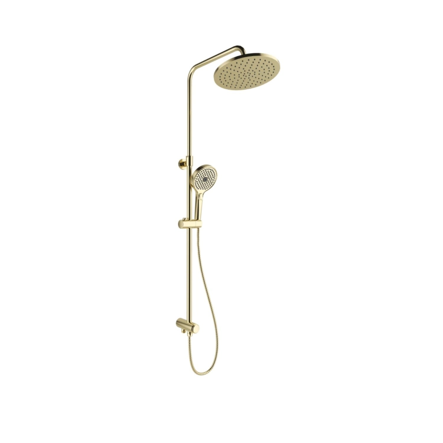 410200505500 RAIN ROUND PUSH BUTTON DUŞ BARI GOLD