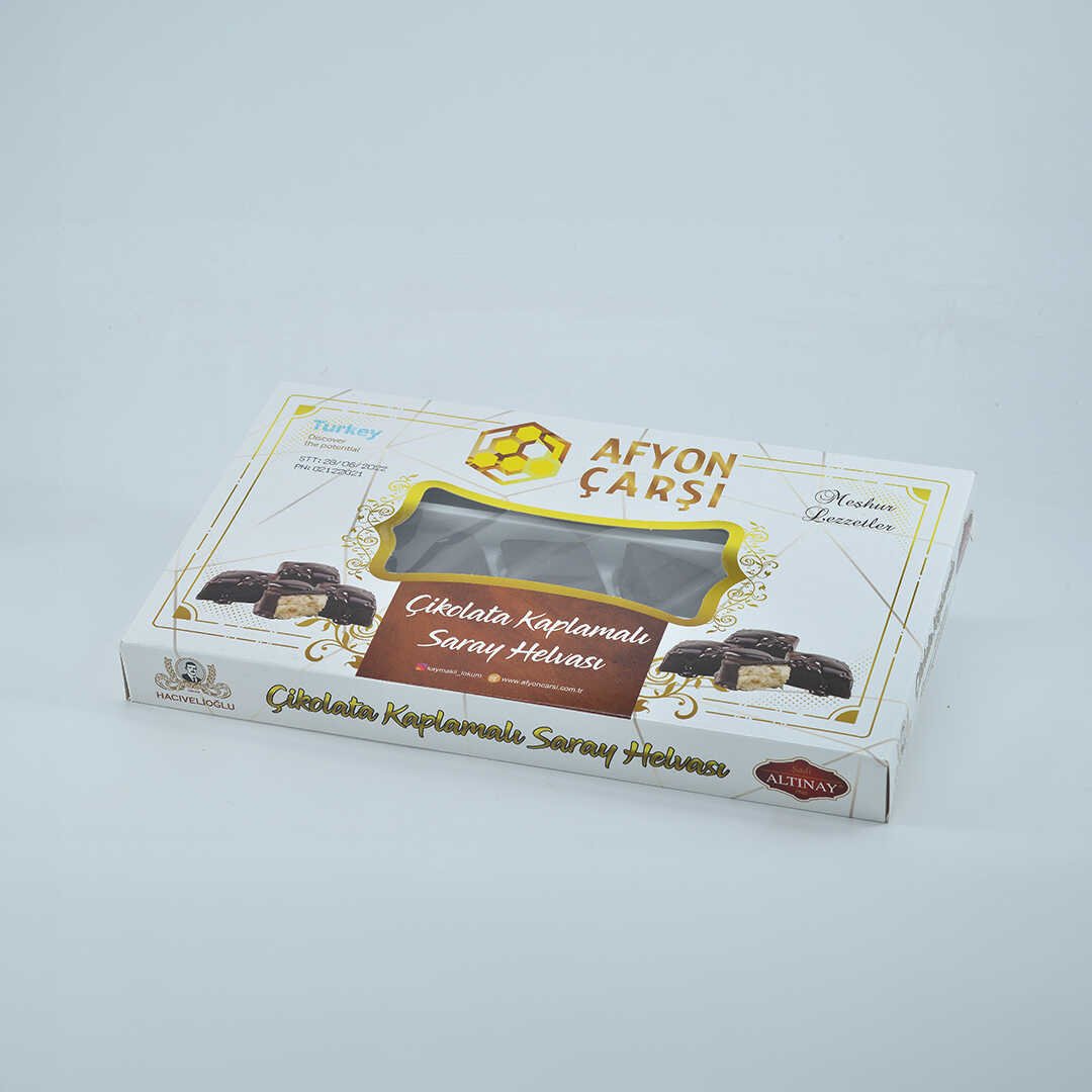Afyon Çarşı Çikolata Kaplı Saray Helvası