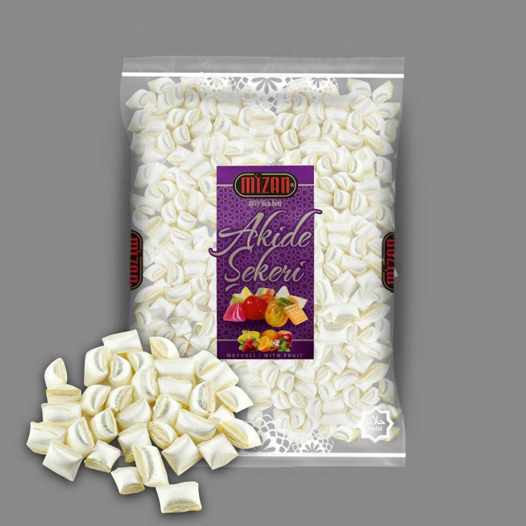 Mizan Beyaz Naneli Akide Şekeri 350 g