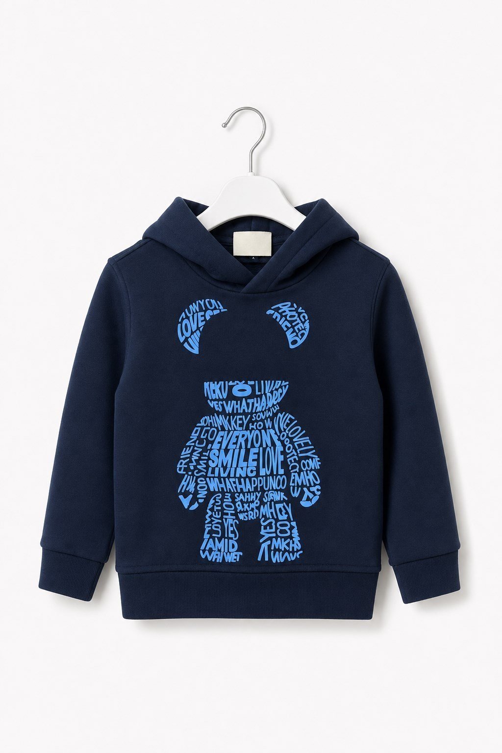 Erkek Çocuk Kapüşonlu Sweatshirt Lacivert