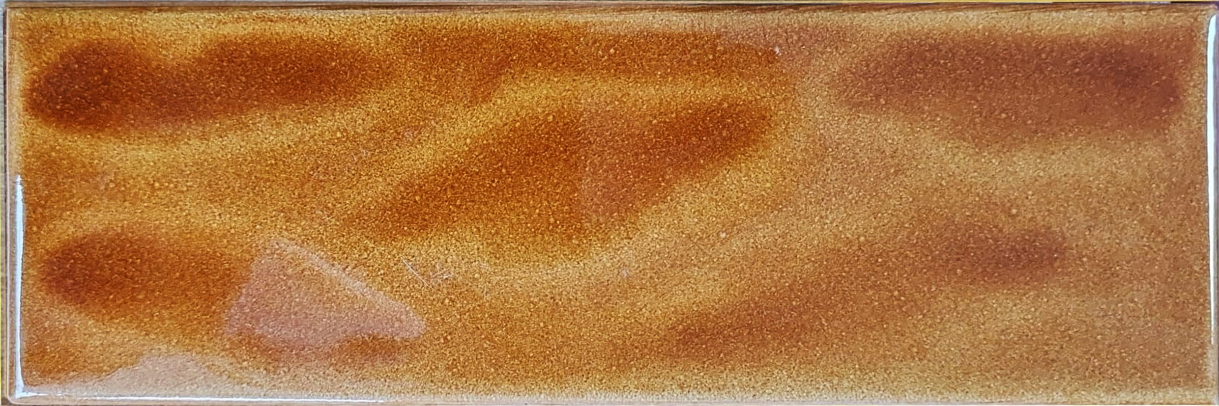 Armada Çini 7x22 Cm Tuğla Karamel Desenli Çini Seramik karo