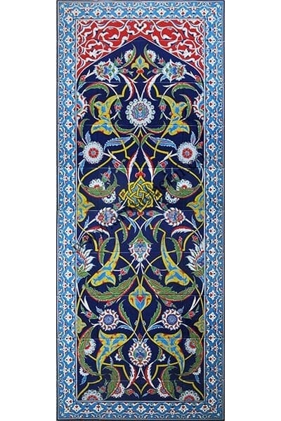 Armada Çini 80x200 El yapımı Kütahya çini pano