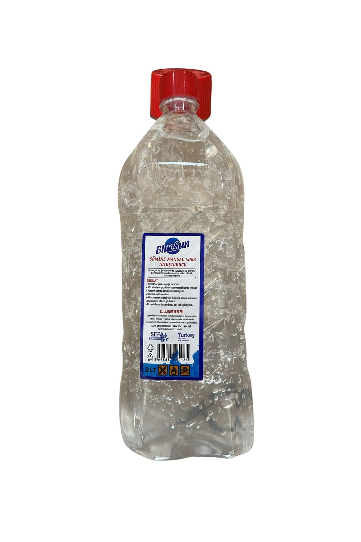 Jel yakıt - 2 lt ( Şömine Mangal Soba Tutuşturucu)