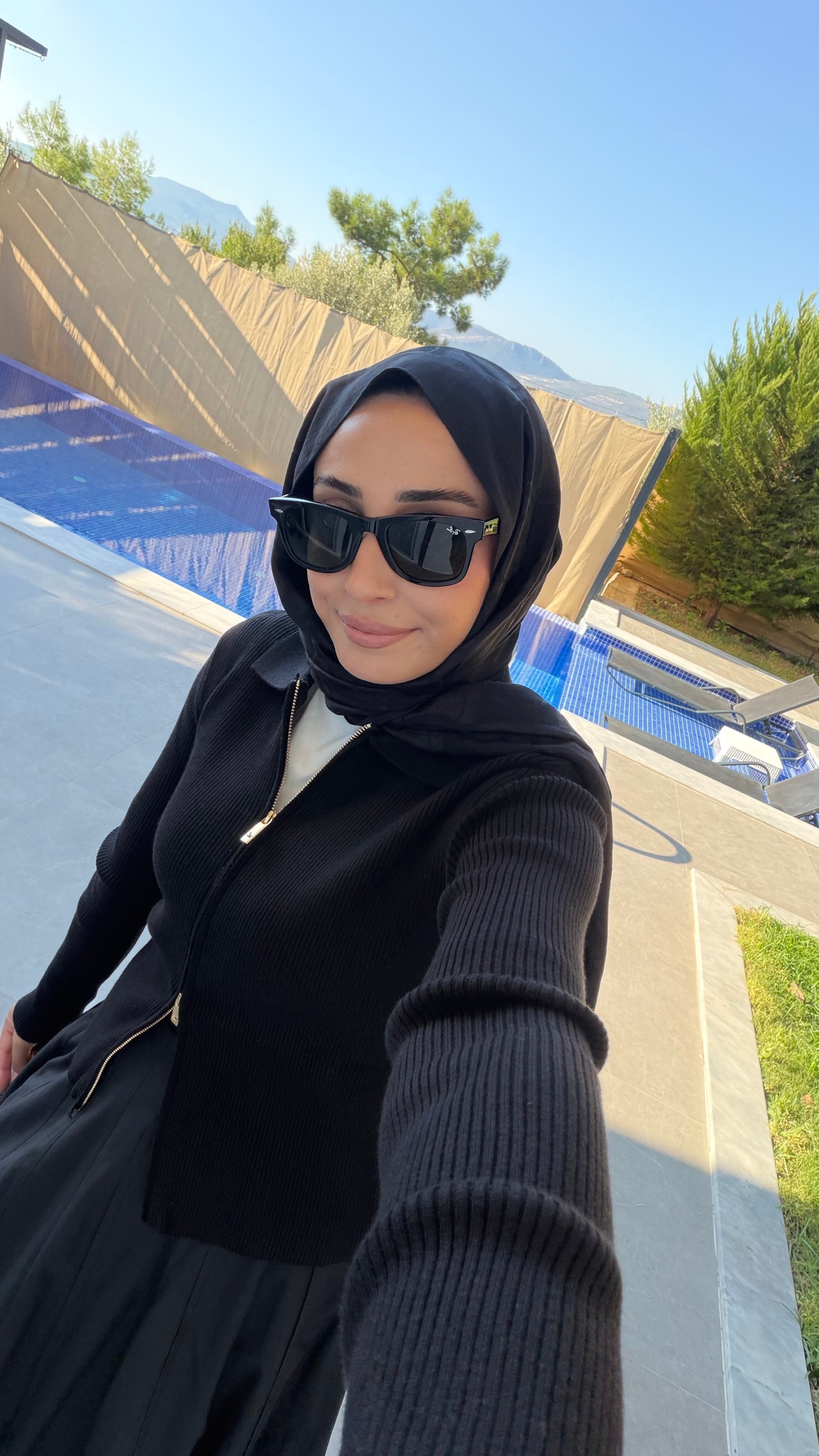 Bym Çift Fermuarlı Mesmerize Hırka Siyah