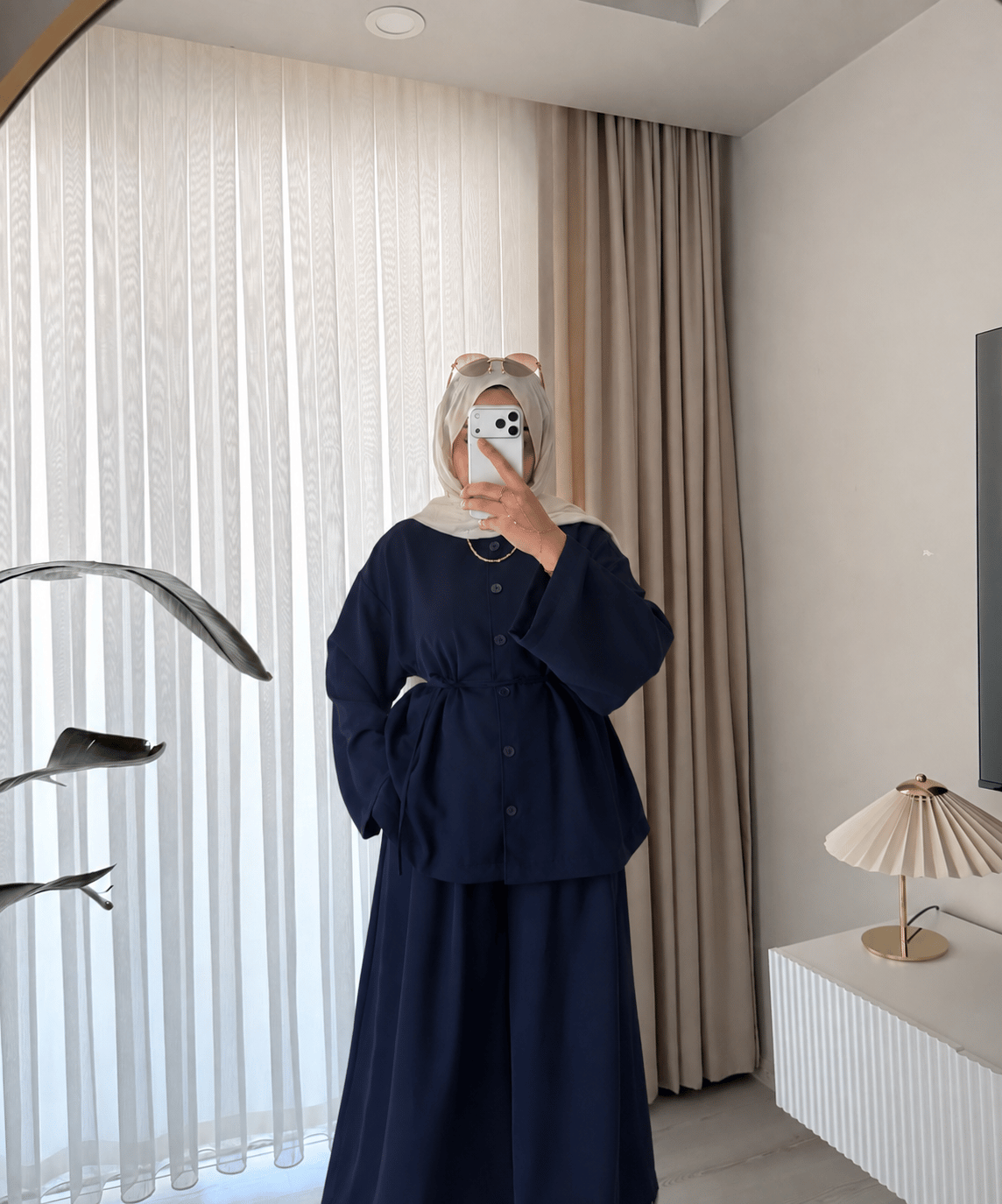 Qub Krep Takım Lacivert 