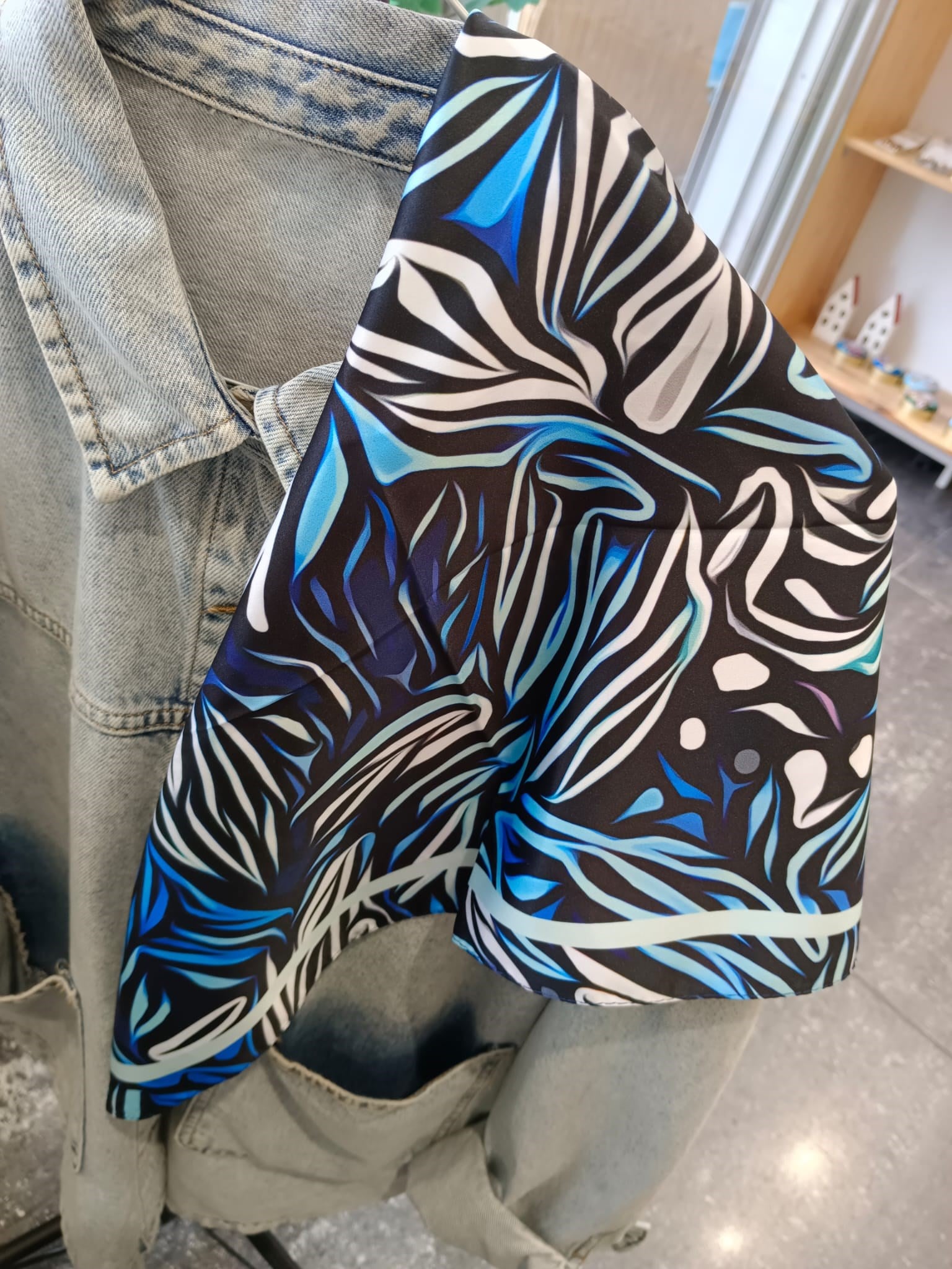 55x55 Fular (Kod:4139)