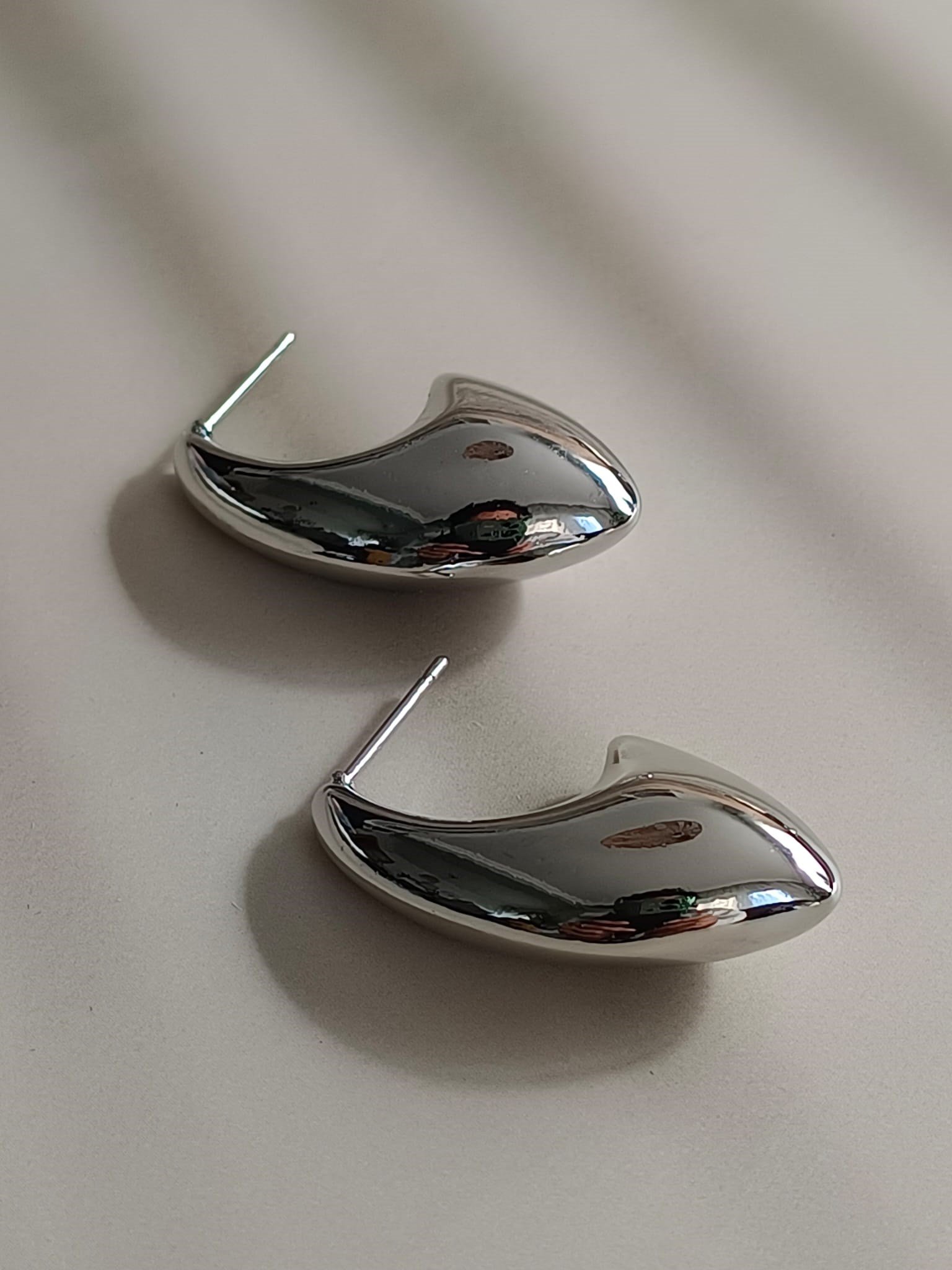 Bombe Silver Küpe