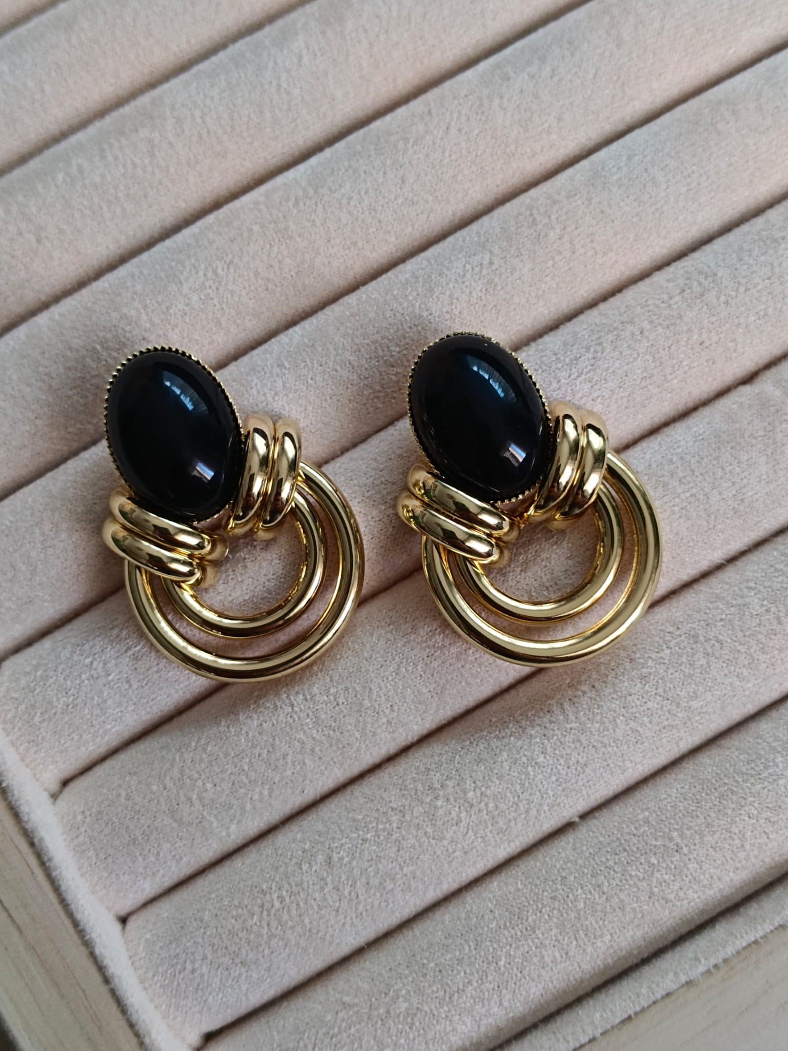 Gold Vintage Küpe