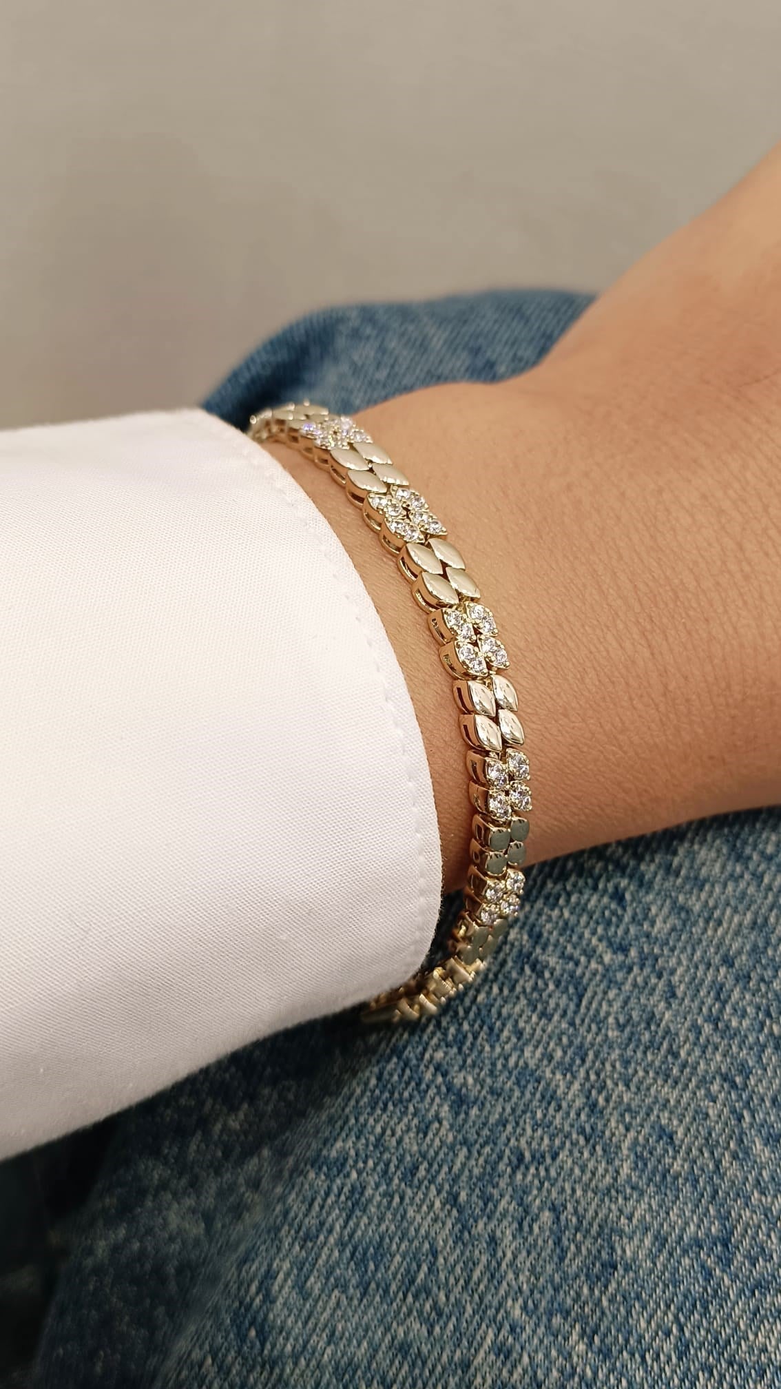 Vip 14K Bileklik Gold