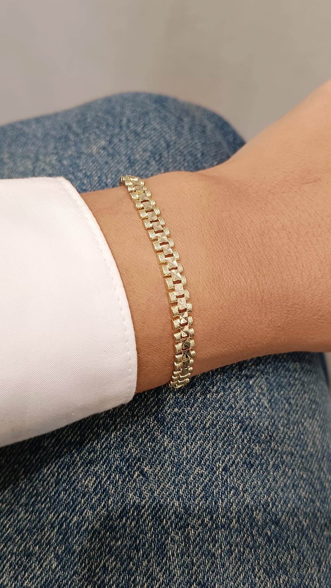 Vip 14K Gold Bileklik