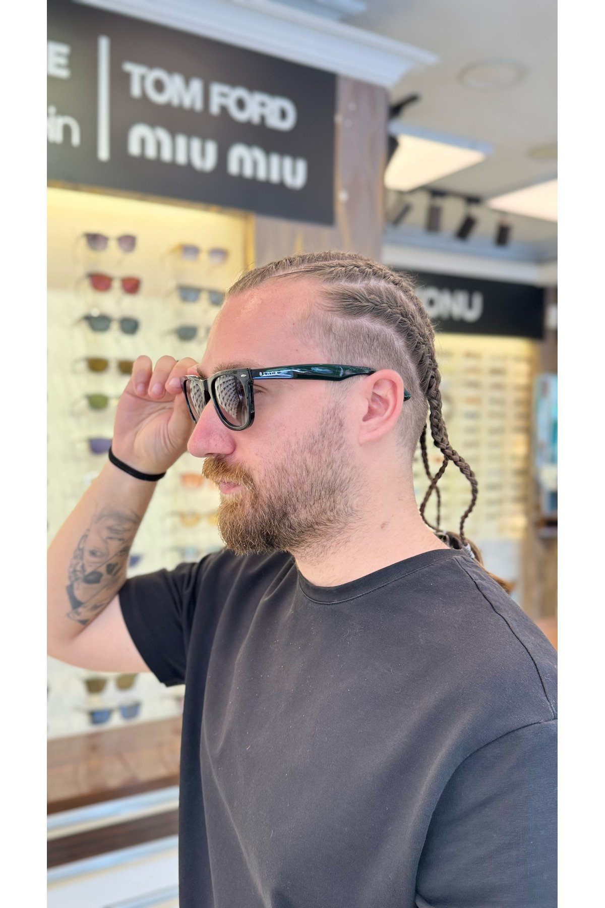 Black 8640 54 C3 Unisex Güneş Gözlüğü