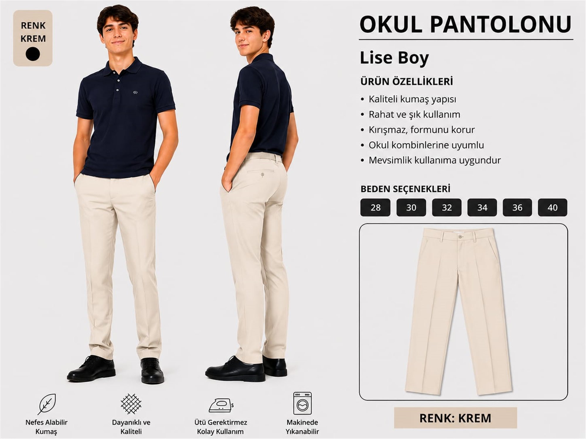 OKUL PANTOLONU