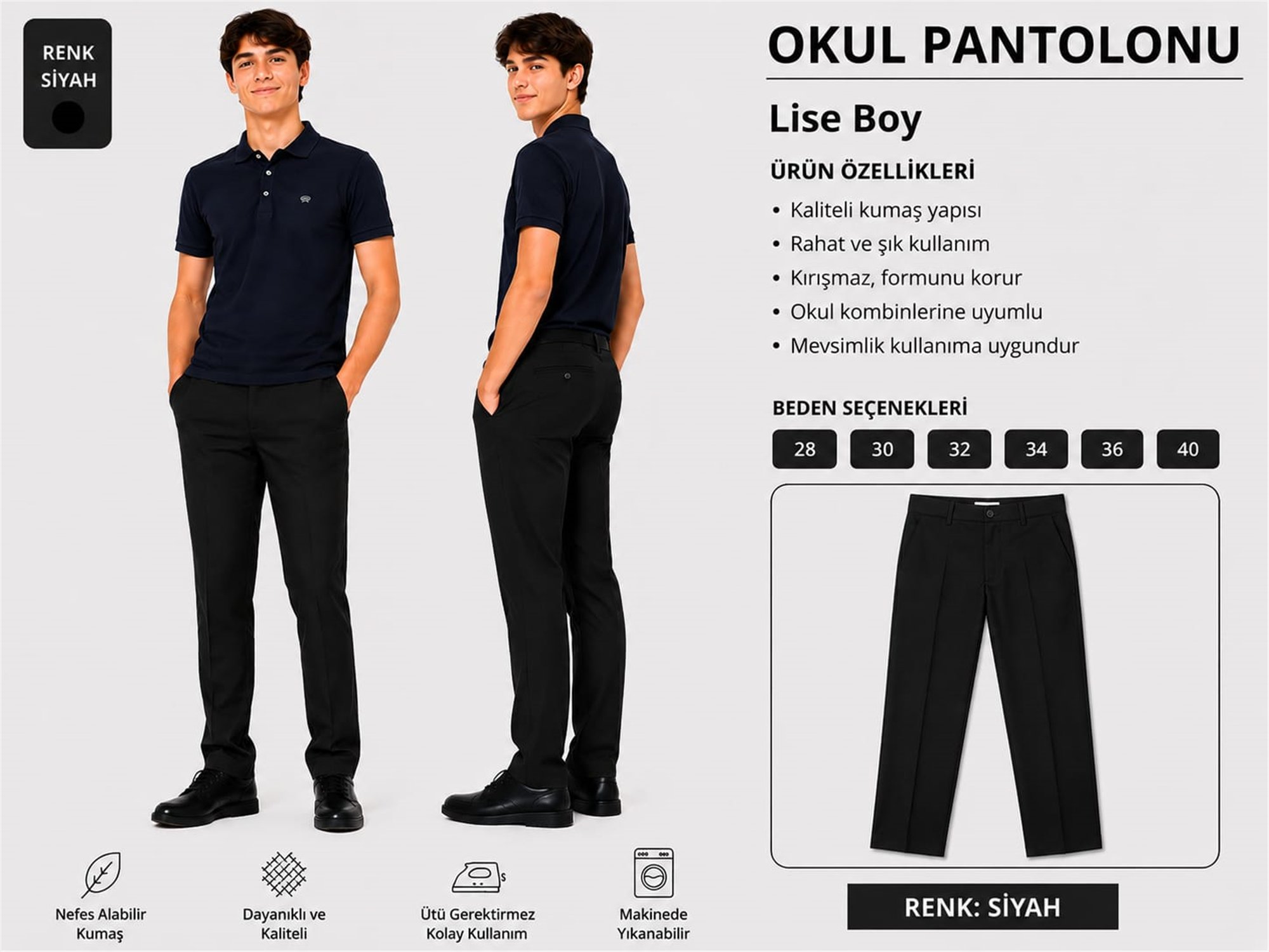 OKUL PANTOLONU