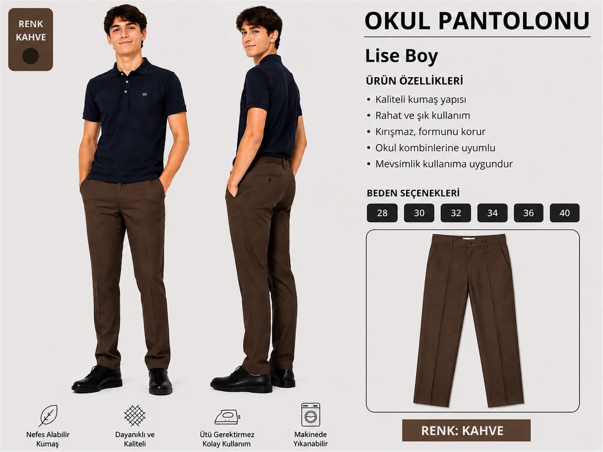 OKUL PANTOLONU