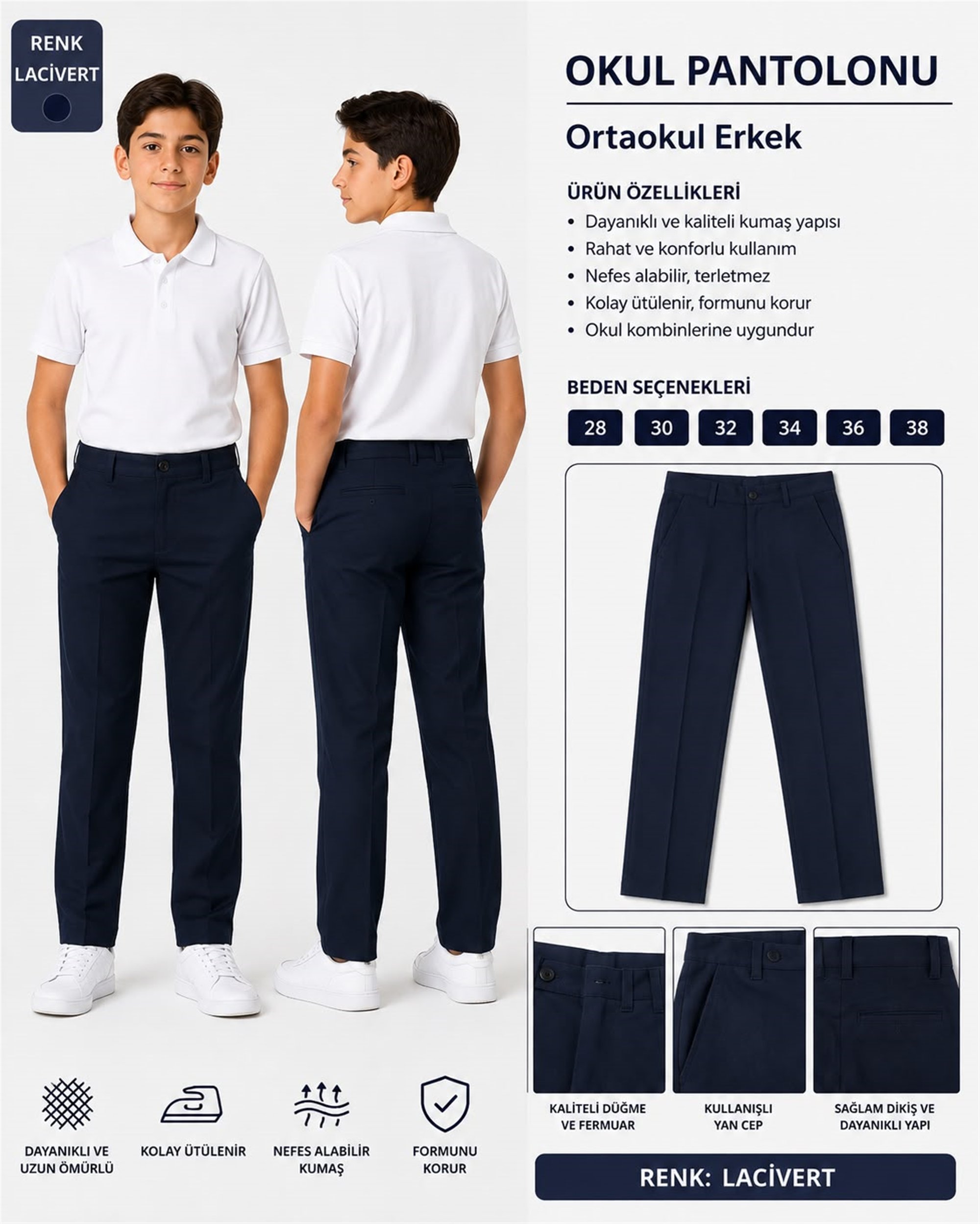 OKUL PANTOLONU