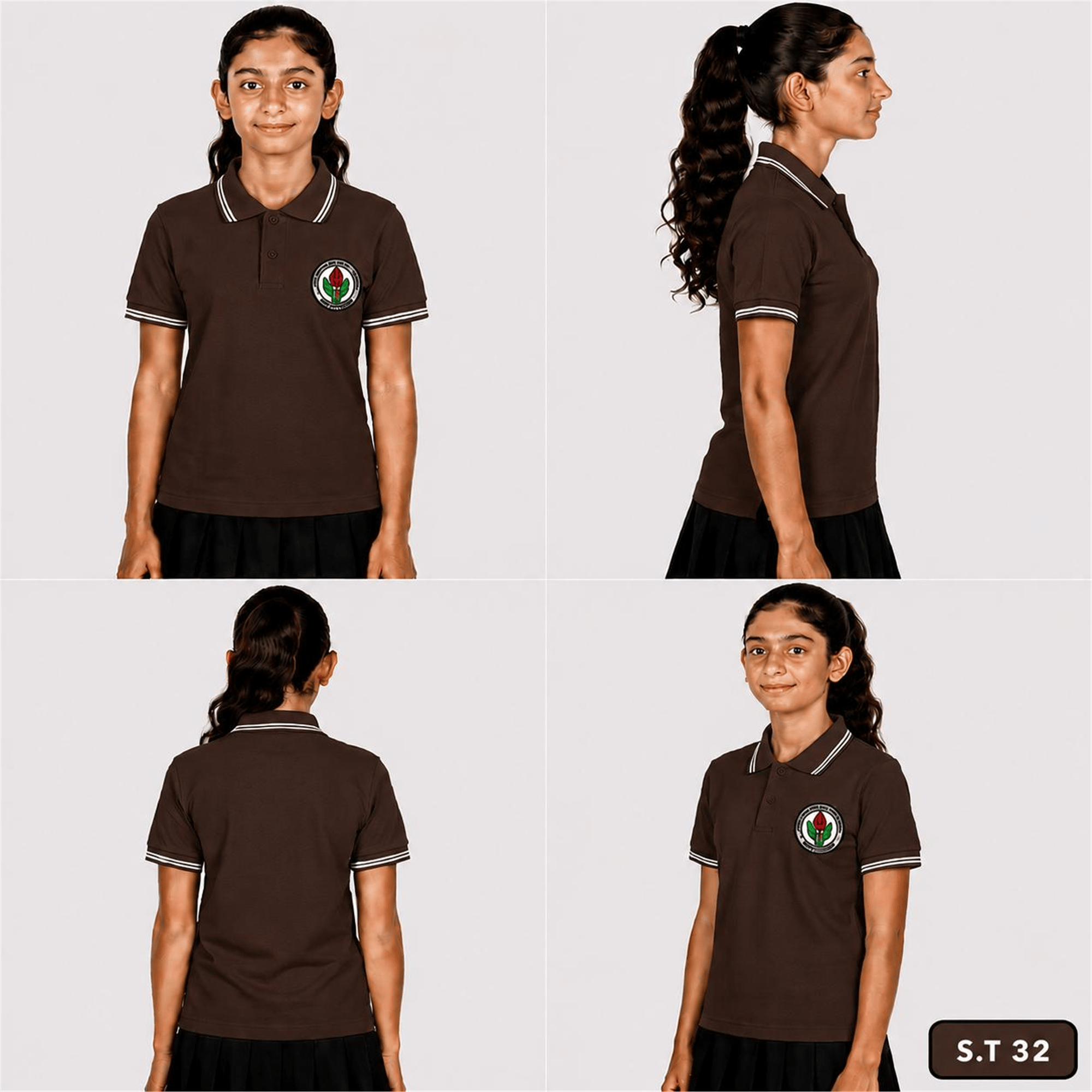 OKUL POLO YAKA KISA KOL
