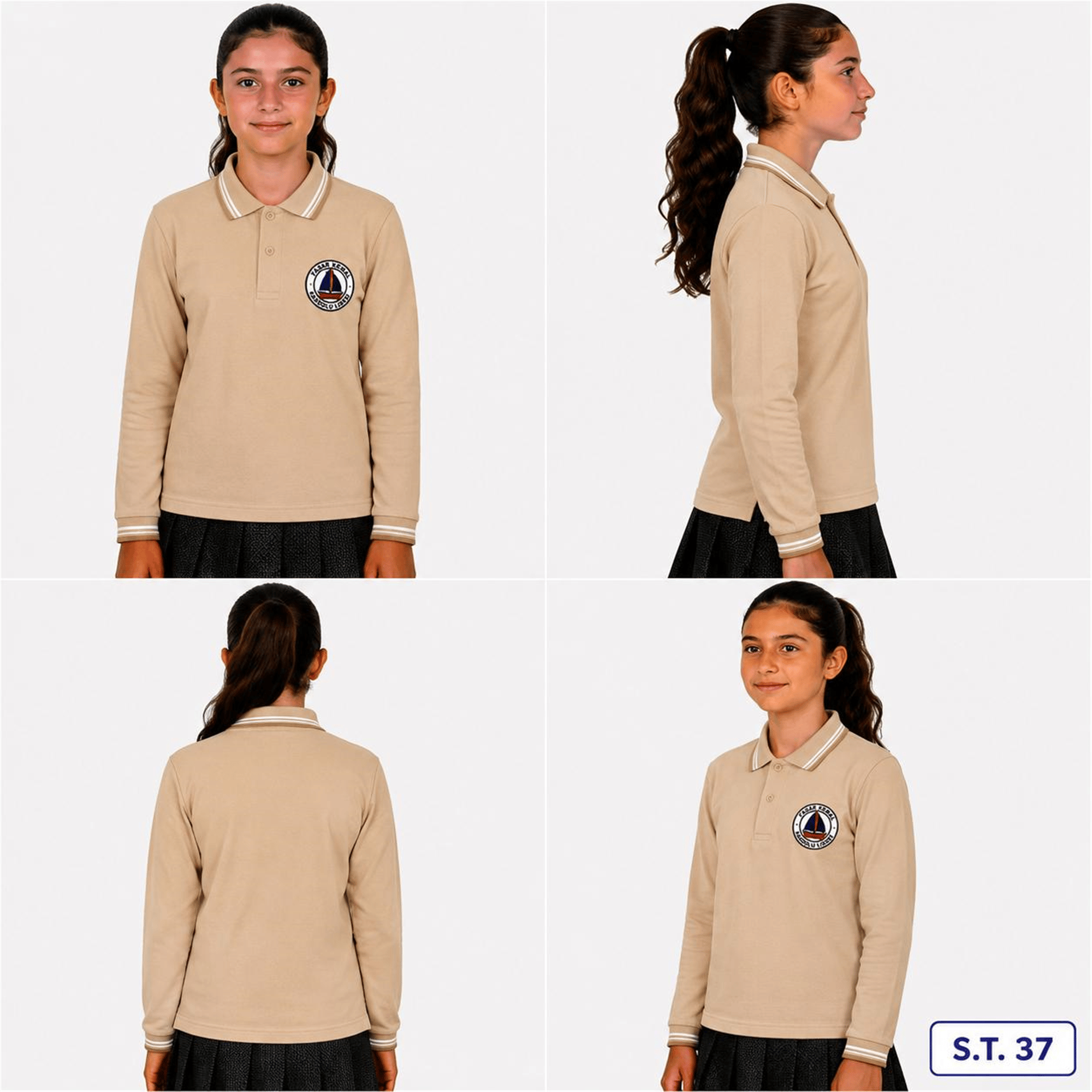 OKUL POLO YAKA UZUN KOL