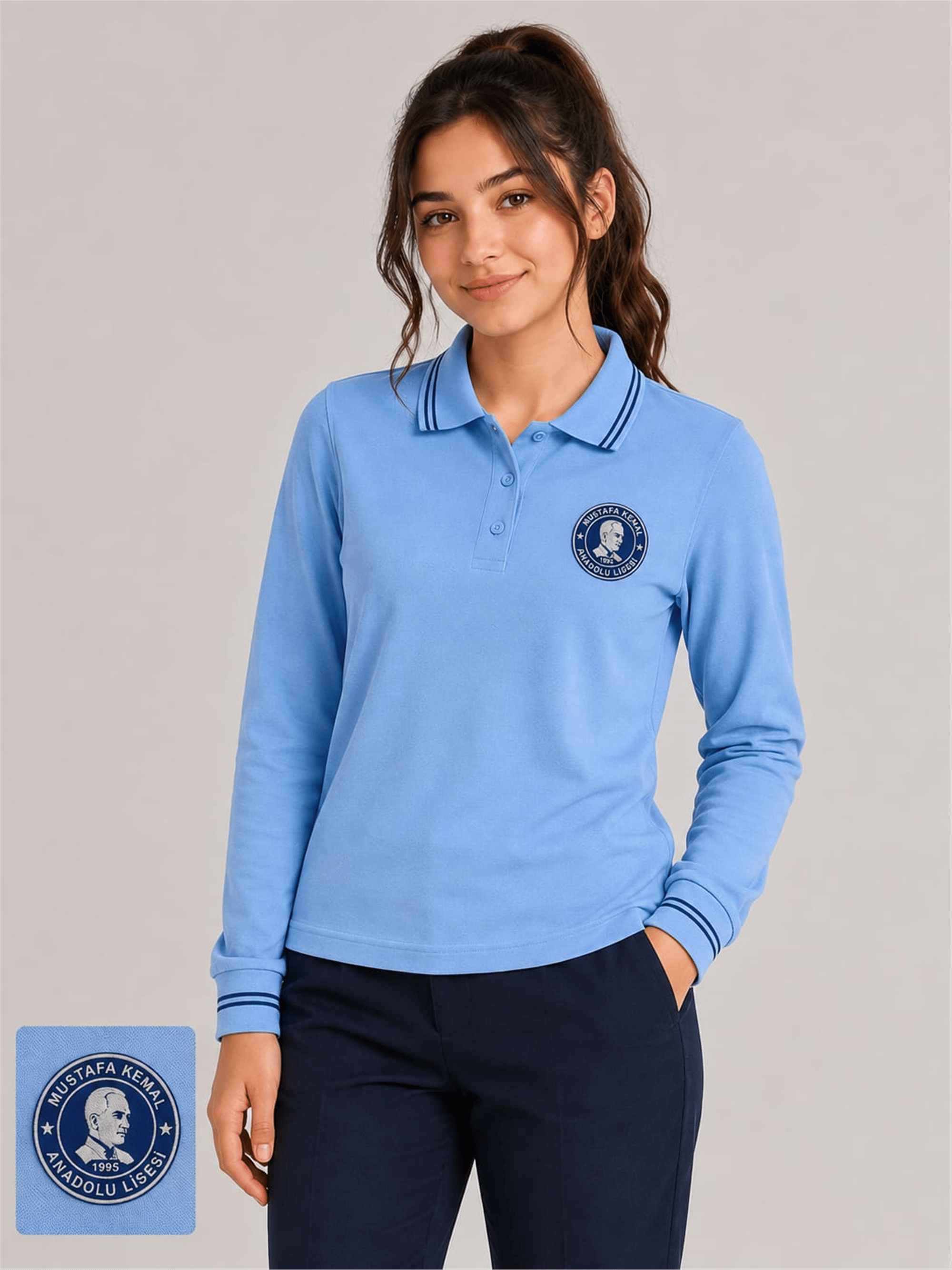 OKUL POLO YAKA UZUN KOL