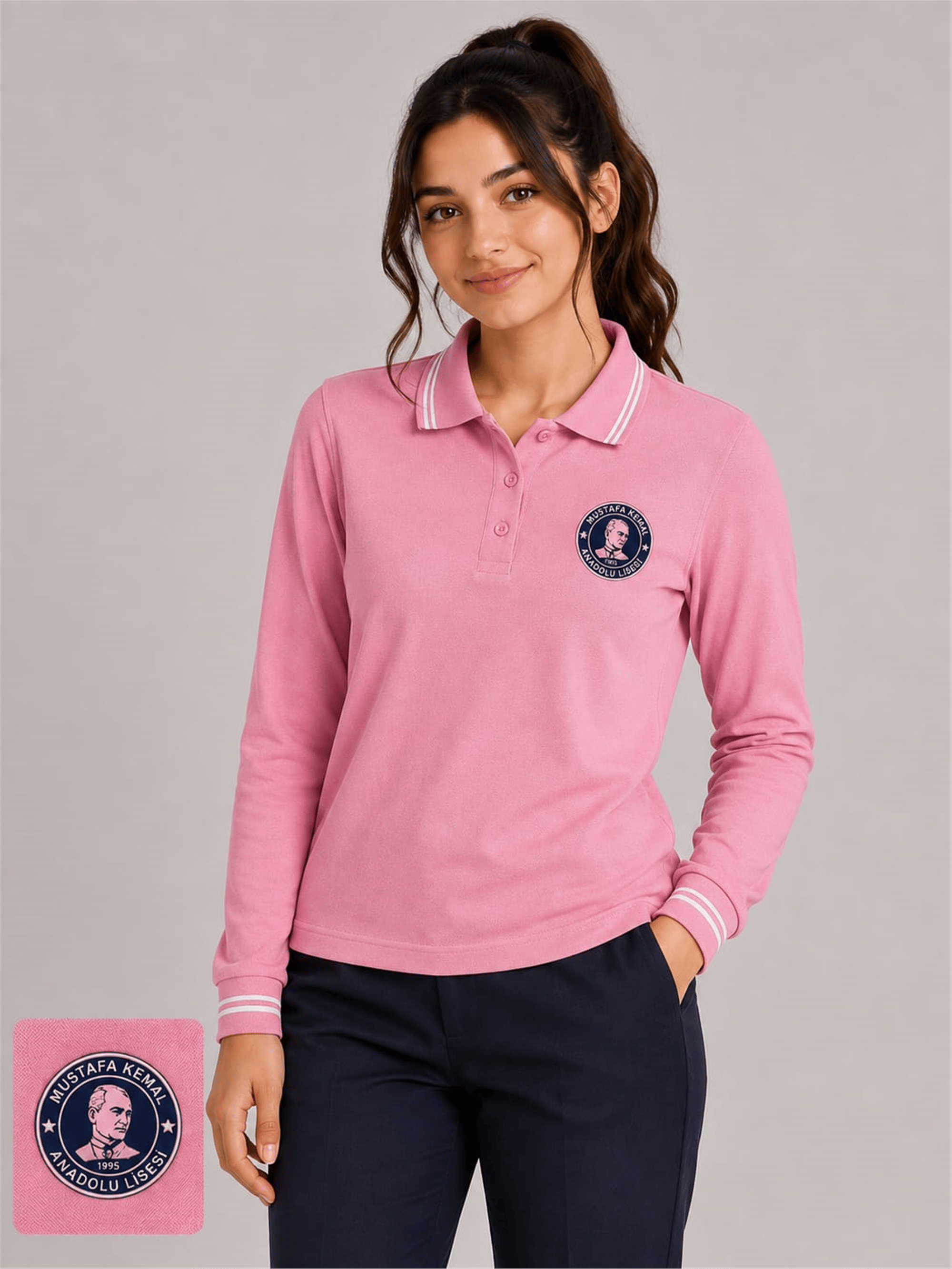 OKUL POLO YAKA UZUN KOL