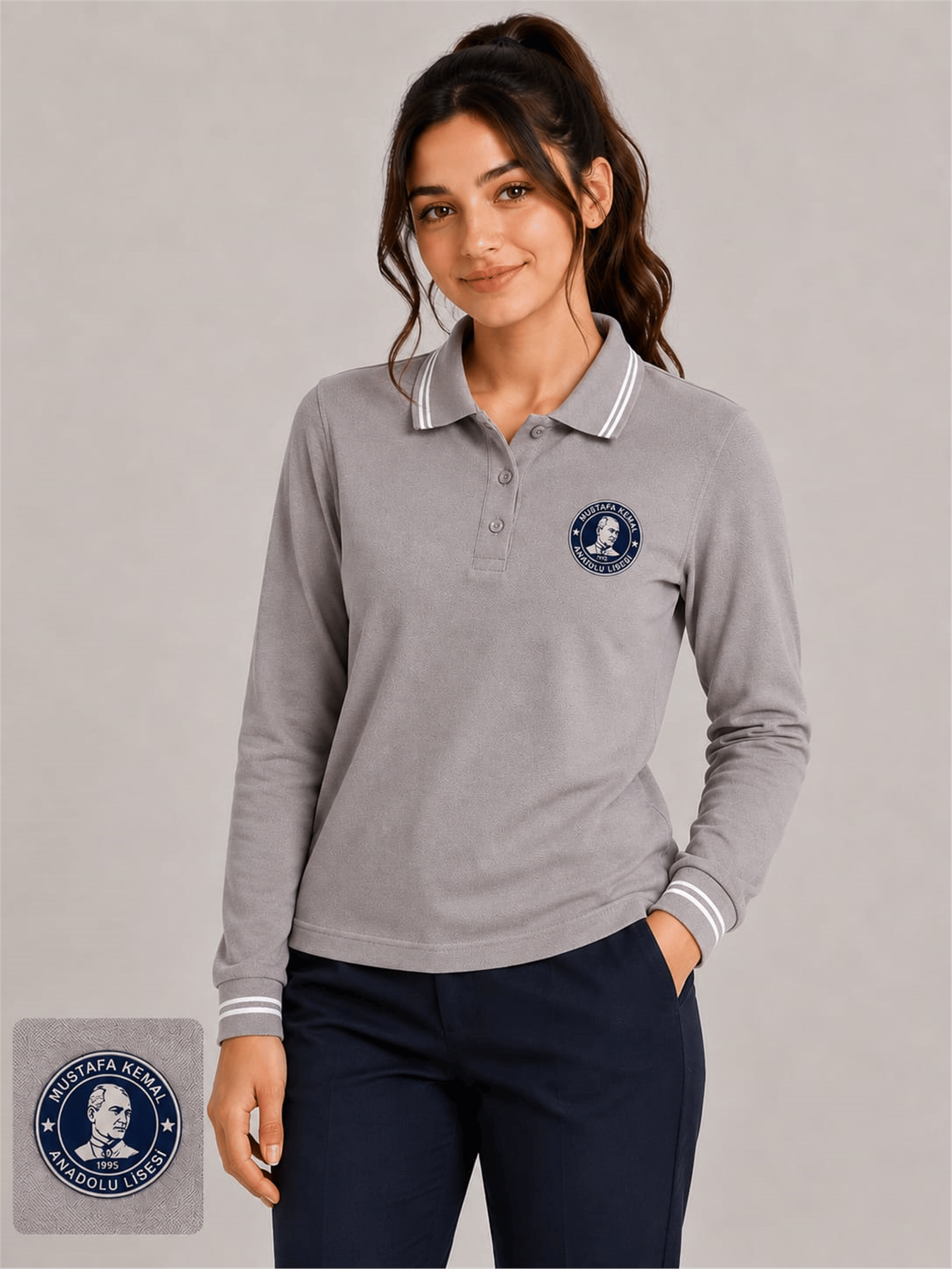 OKUL POLO YAKA UZUN KOL