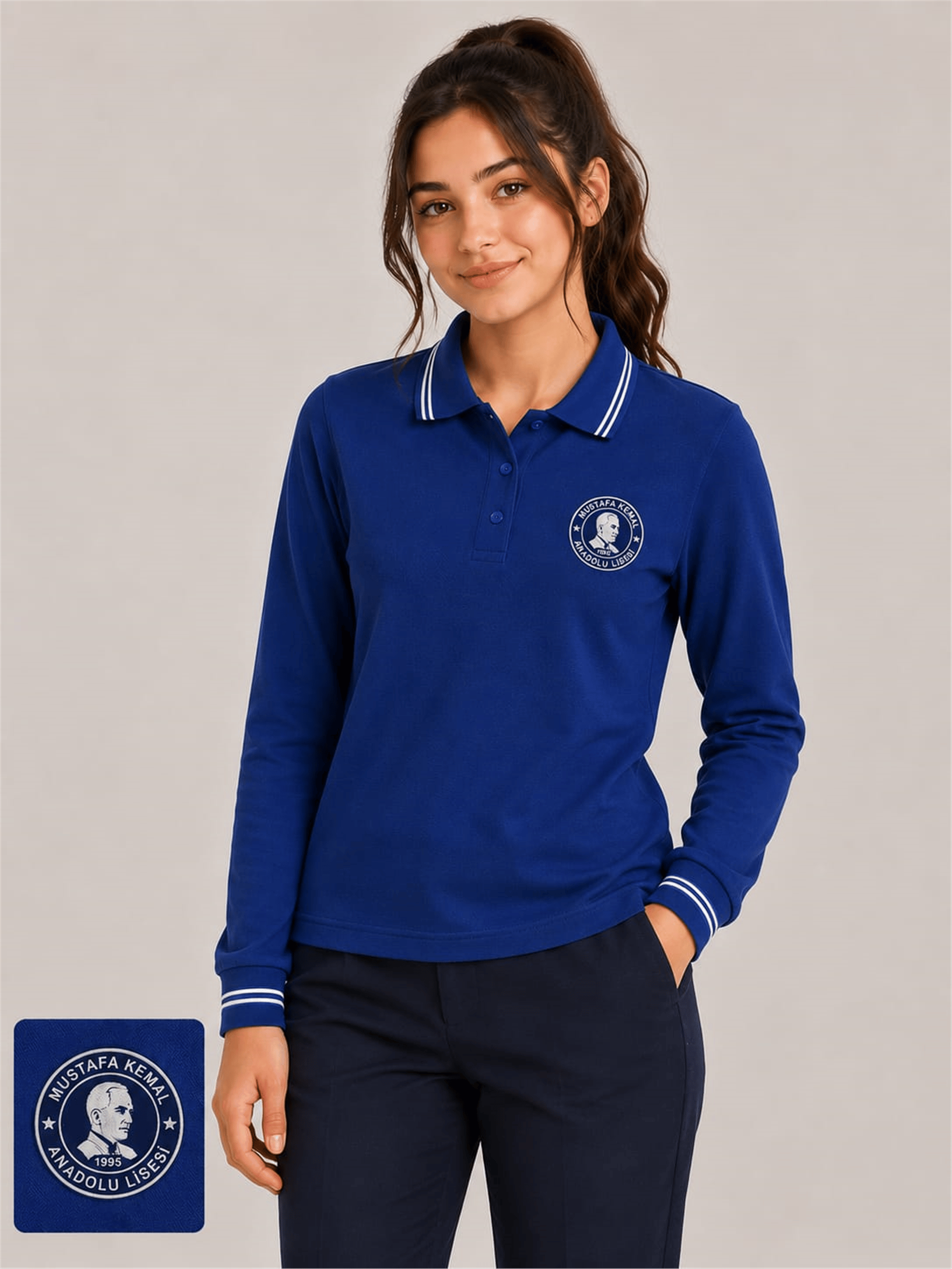 OKUL POLO YAKA UZUN KOL