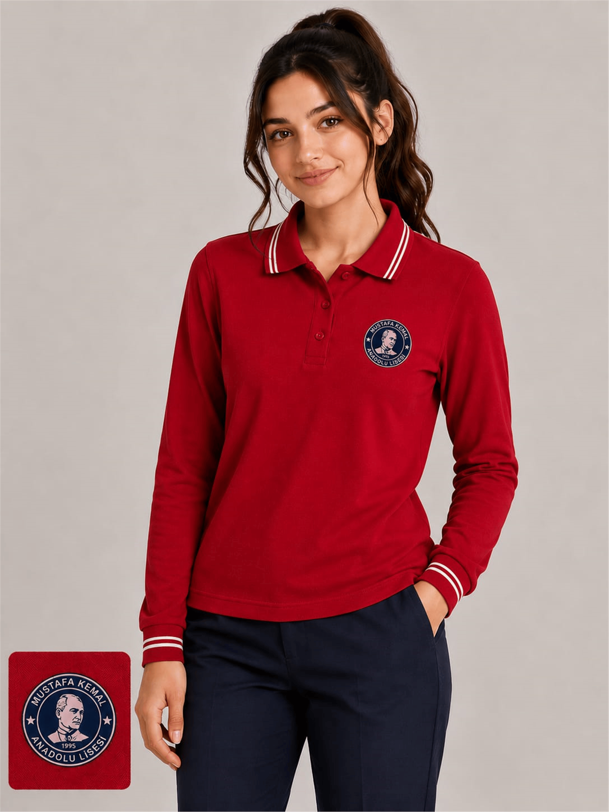 OKUL POLO YAKA UZUN KOL