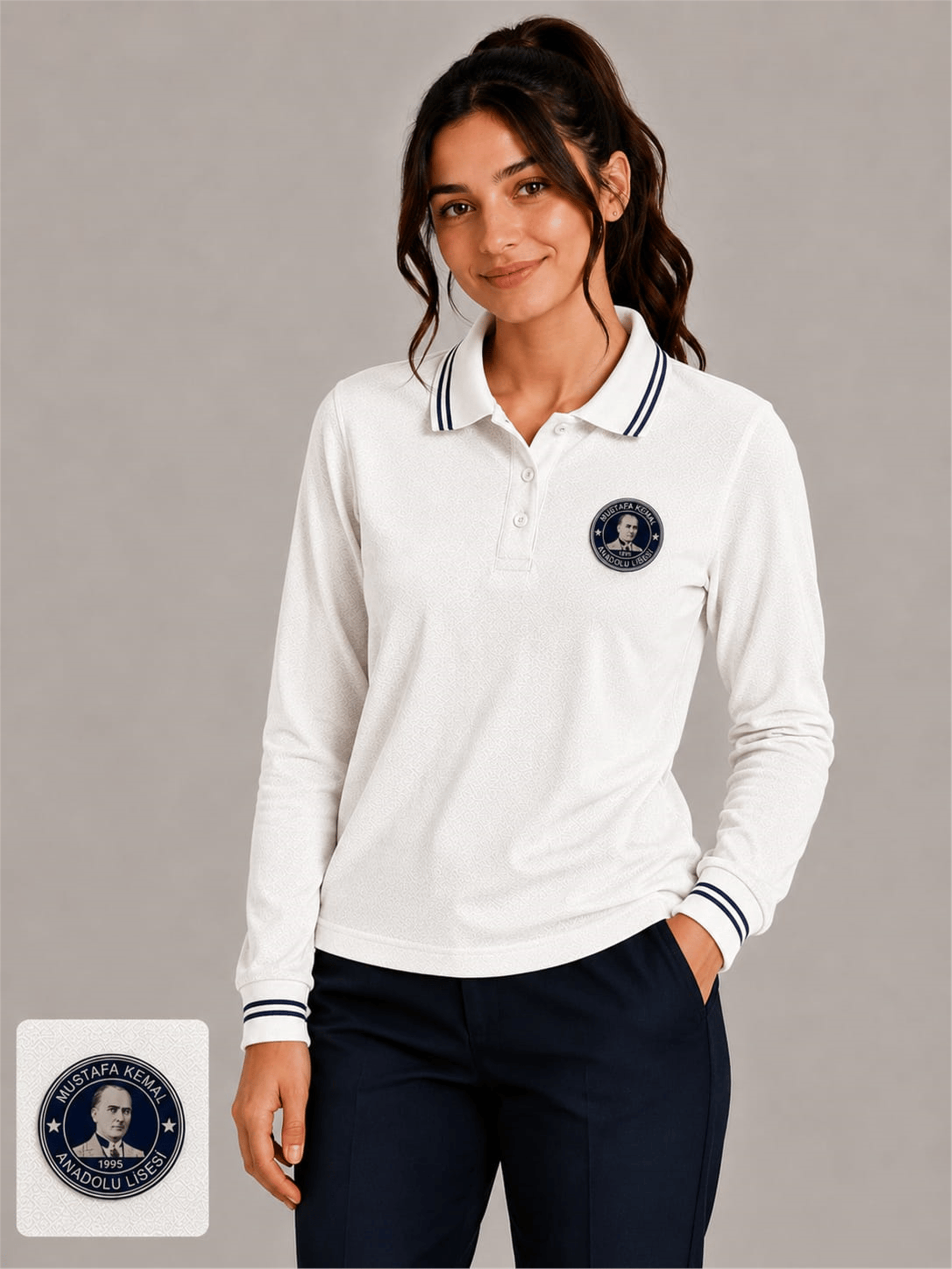 OKUL POLO YAKA UZUN KOL
