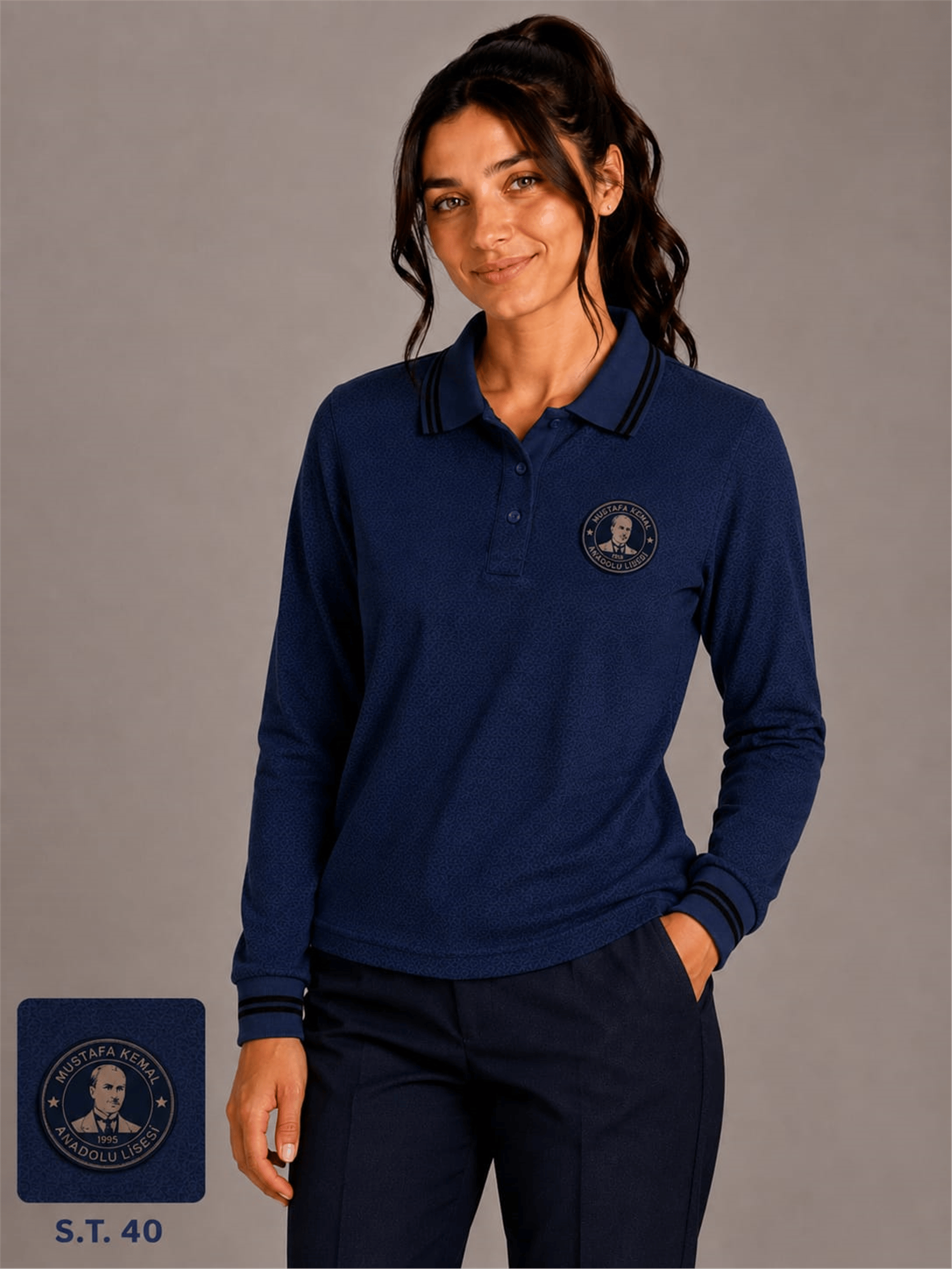OKUL POLO YAKA UZUN KOL