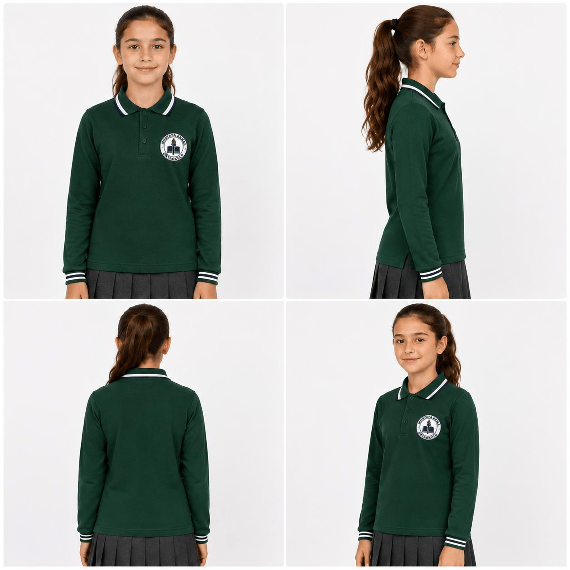 OKUL POLO YAKA UZUN KOL