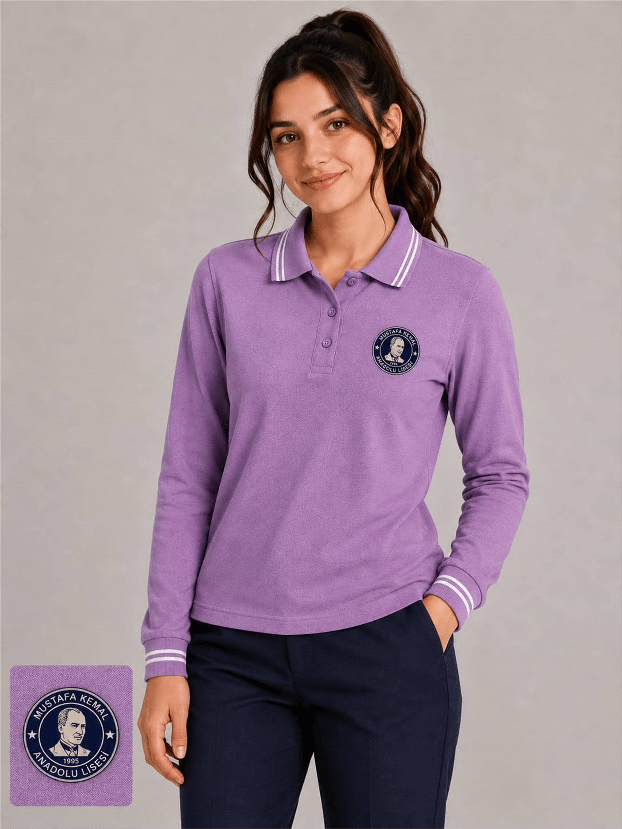 OKUL POLO YAKA UZUN KOL